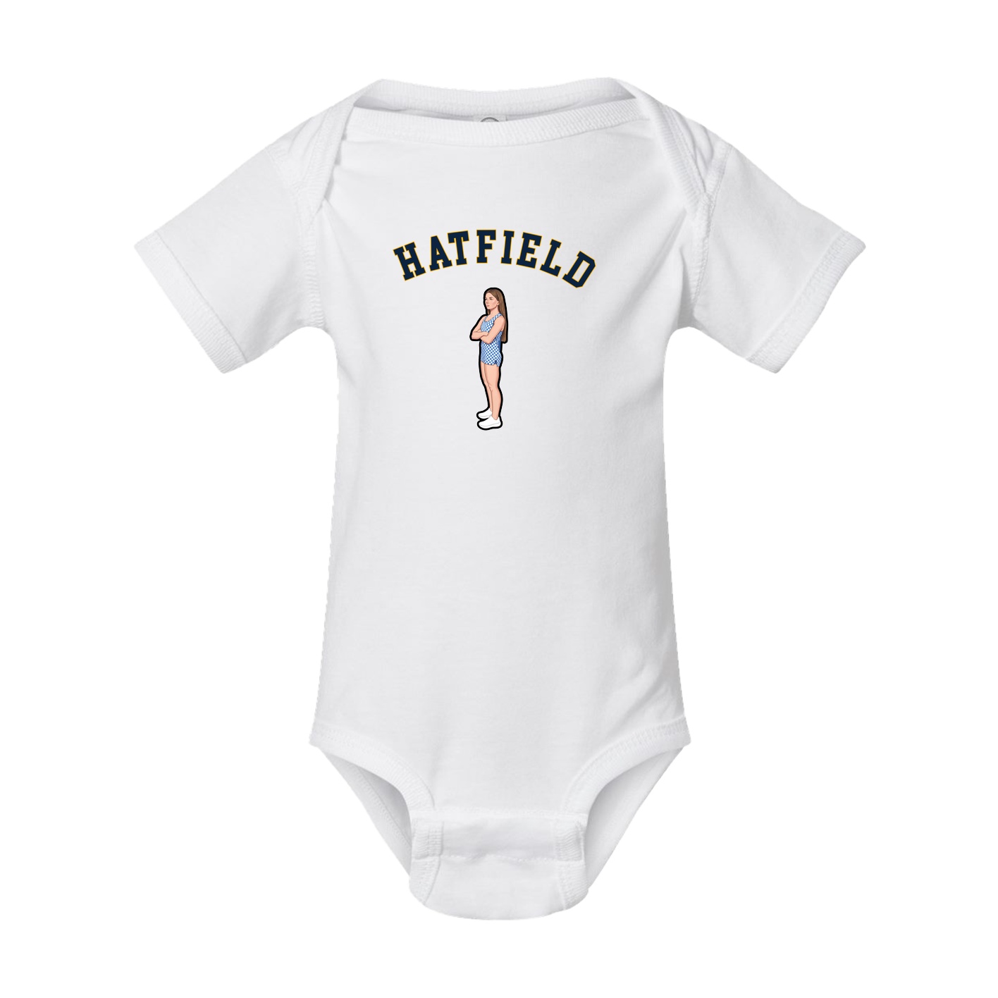 Baby Onesie — Shirsey Arch in White