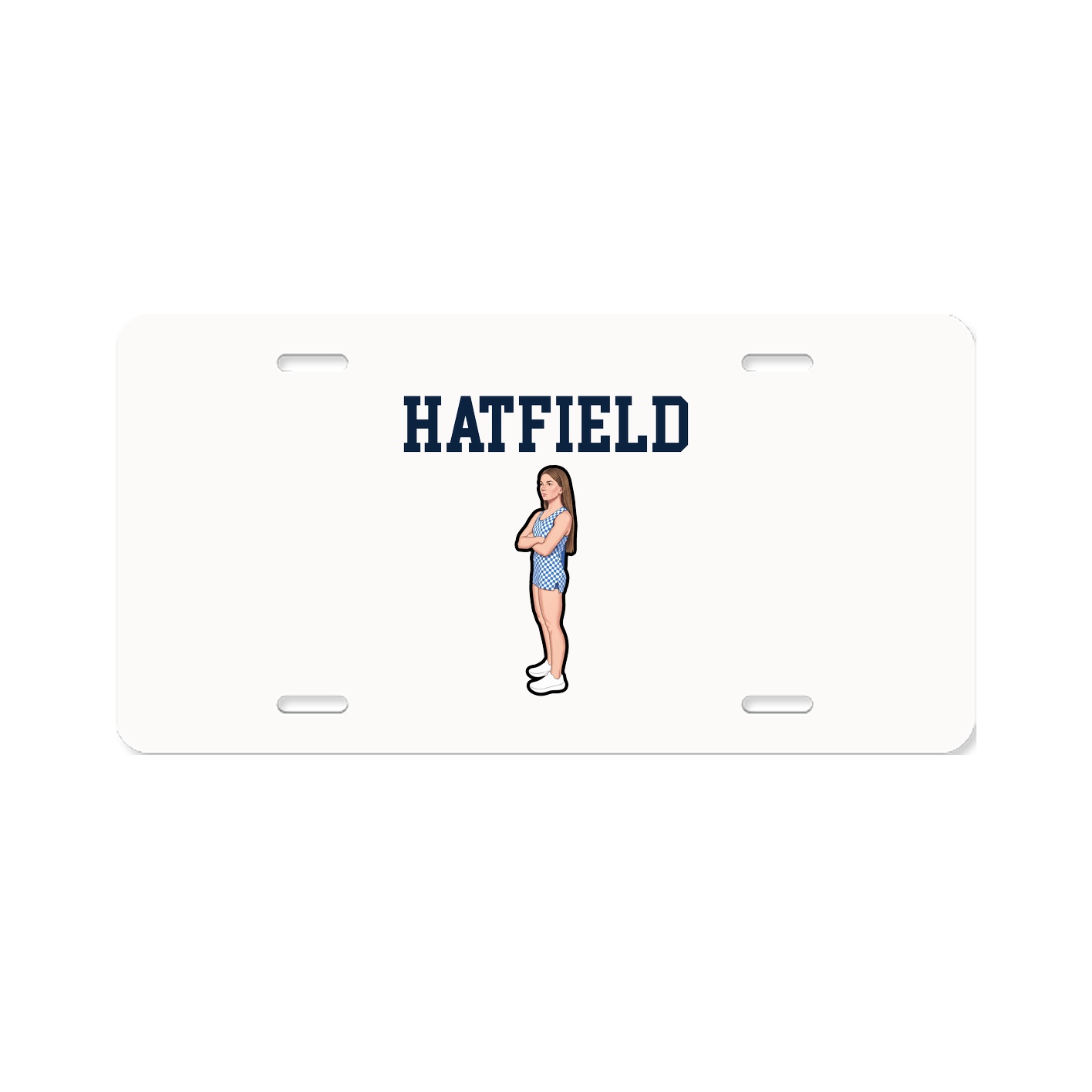 License Plate — Shirsey in Classic