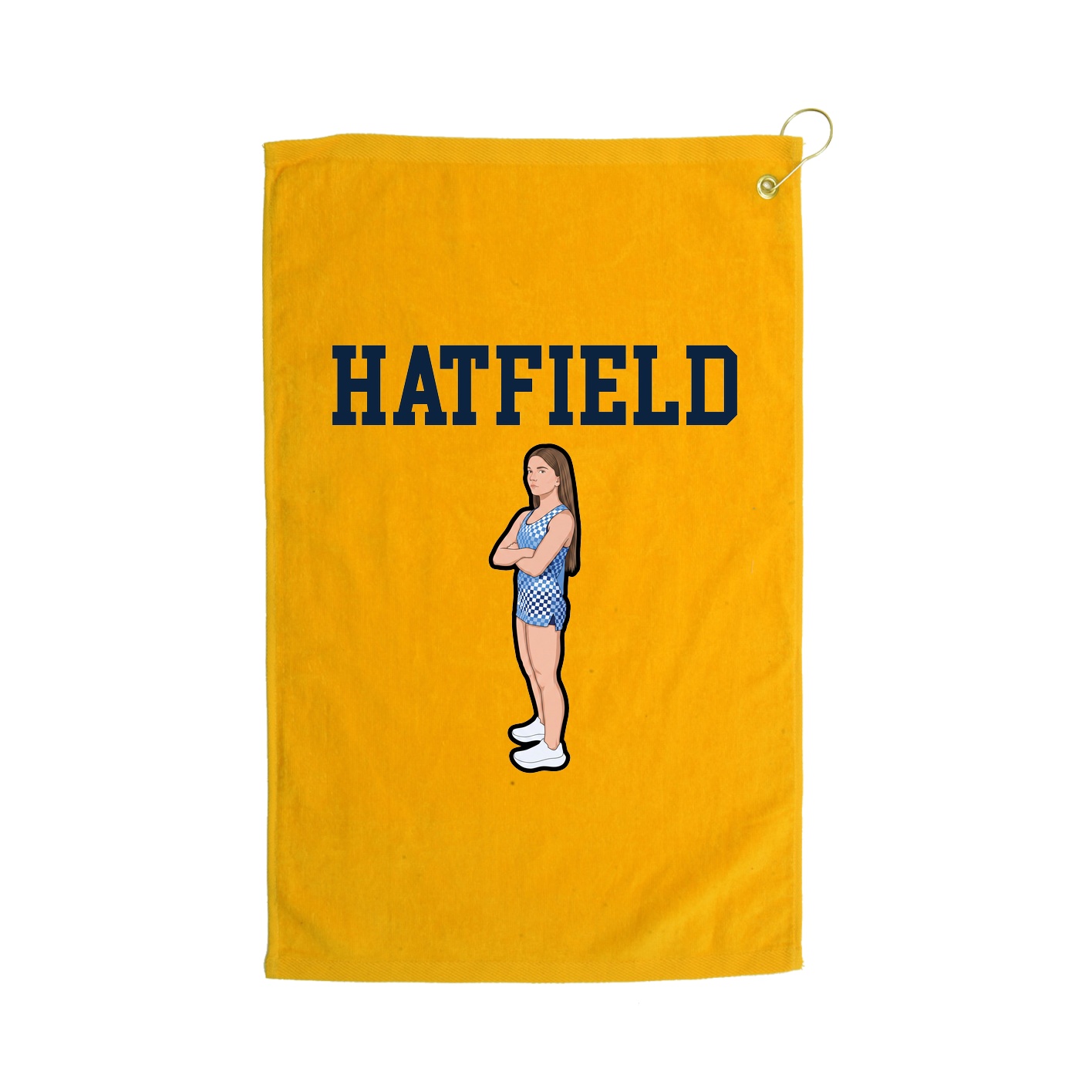 Golf Towel — Shirsey in Gold