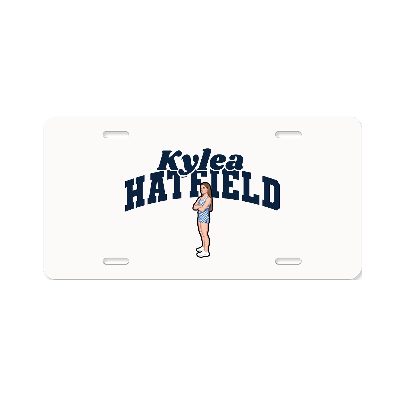 License Plate — Signature Arch in Classic