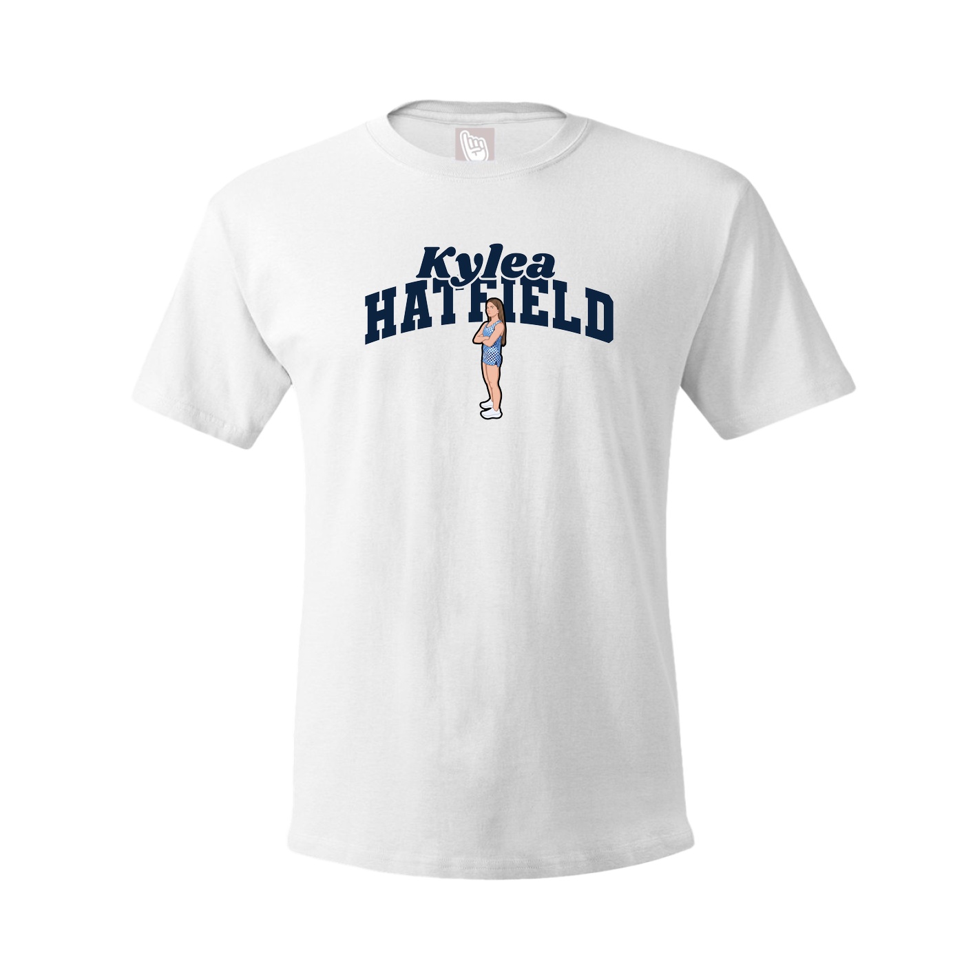 Tee — Signature Arch in White