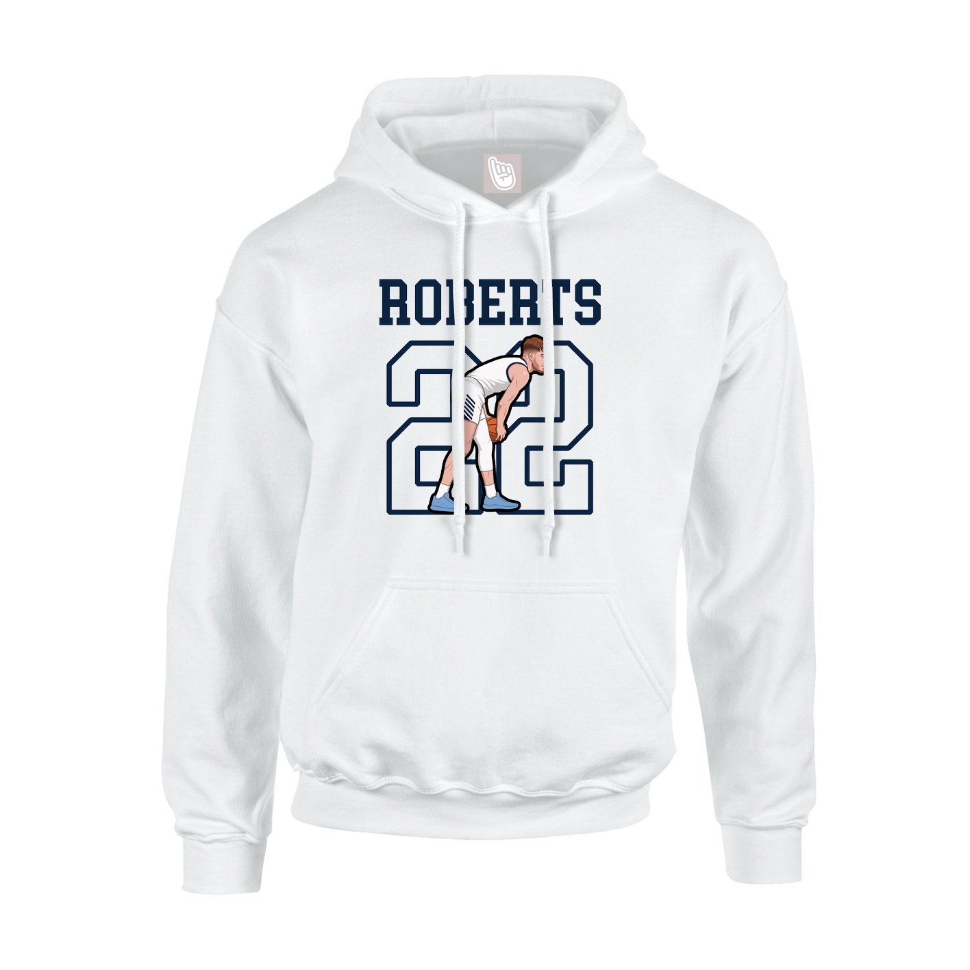 Hoodie — Shirsey in White