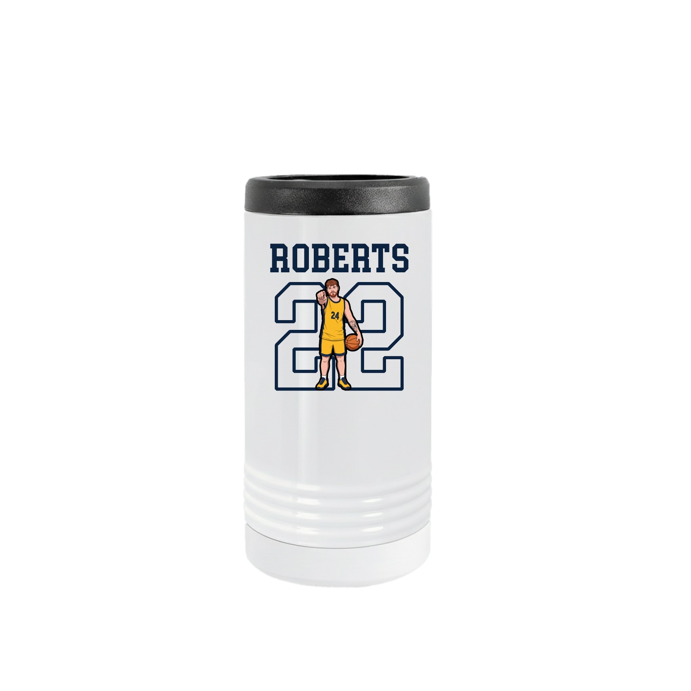 Slim Beverage Holder — Shirsey in White