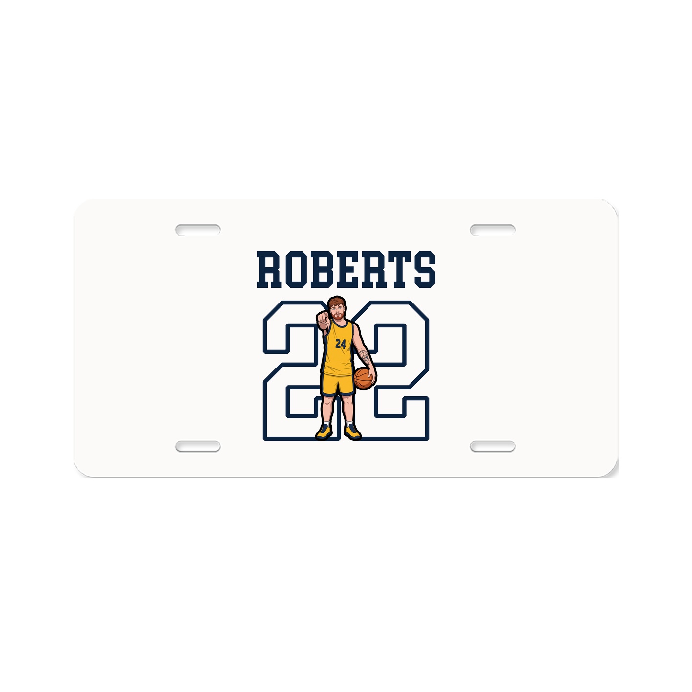 License Plate — Shirsey in Classic