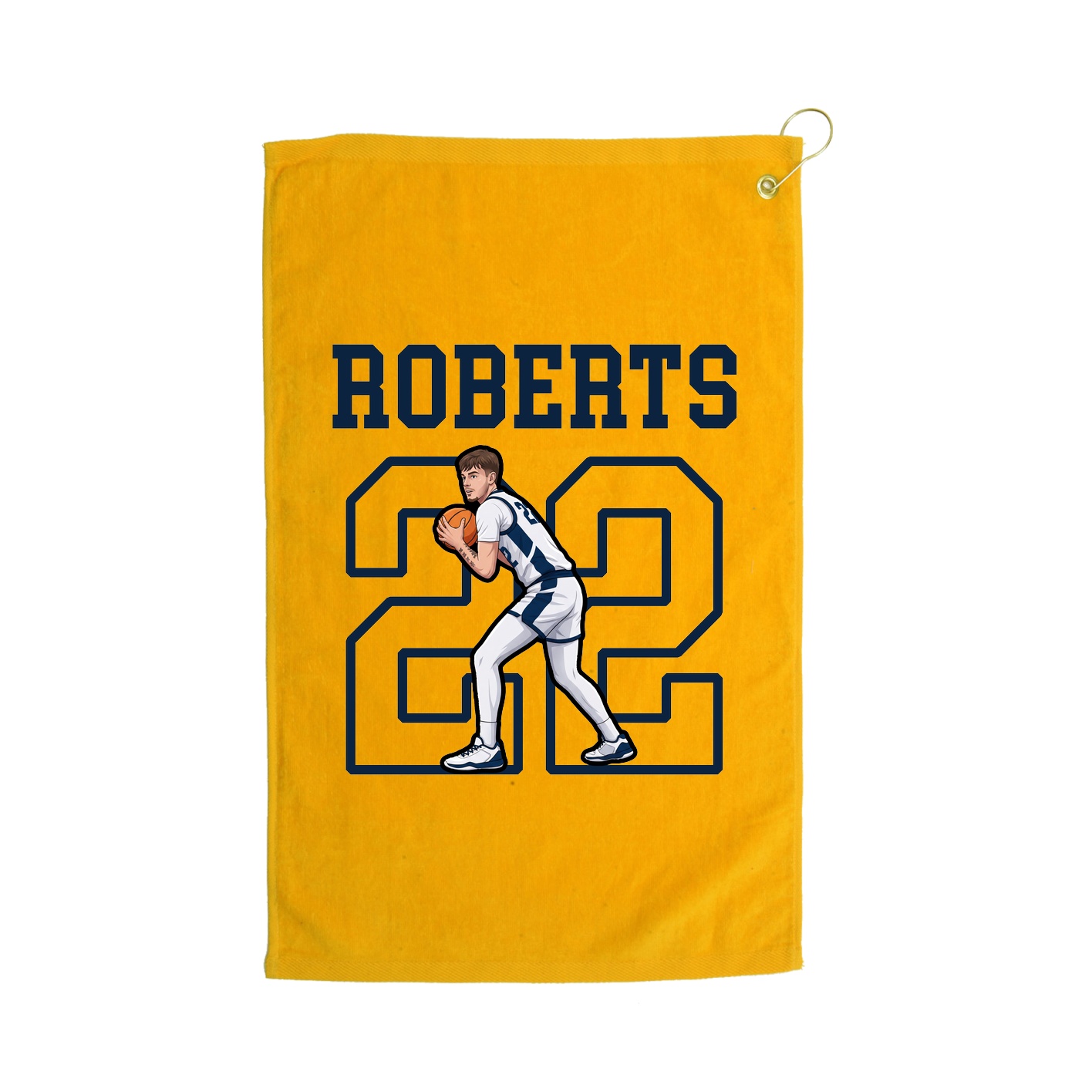 Golf Towel — Shirsey in Gold