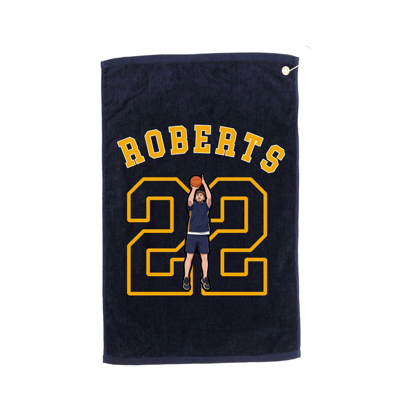 Golf Towel — Shirsey Arch in Navy