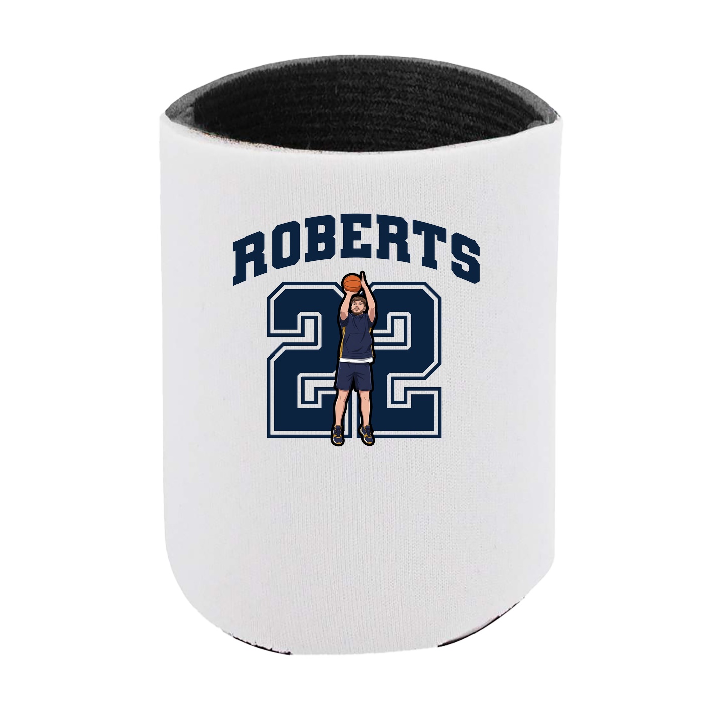 Can Holder — Number in White