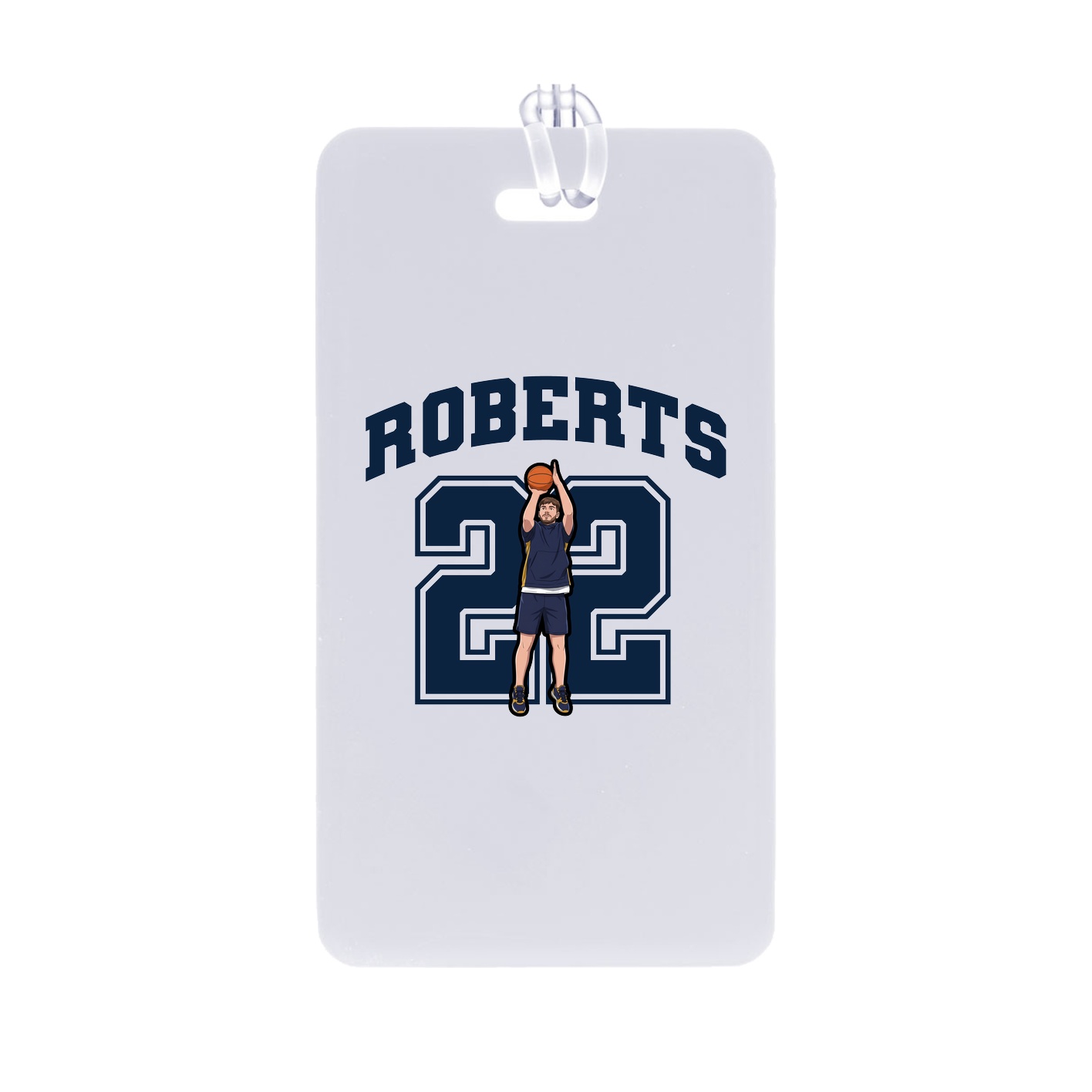 Bag Tag — Number in Classic