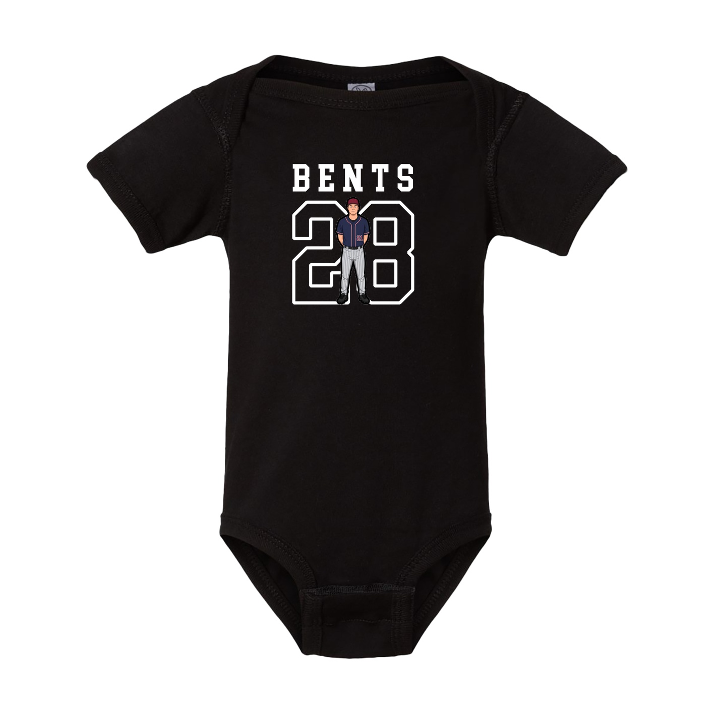 Baby Onesie — Shirsey in Black