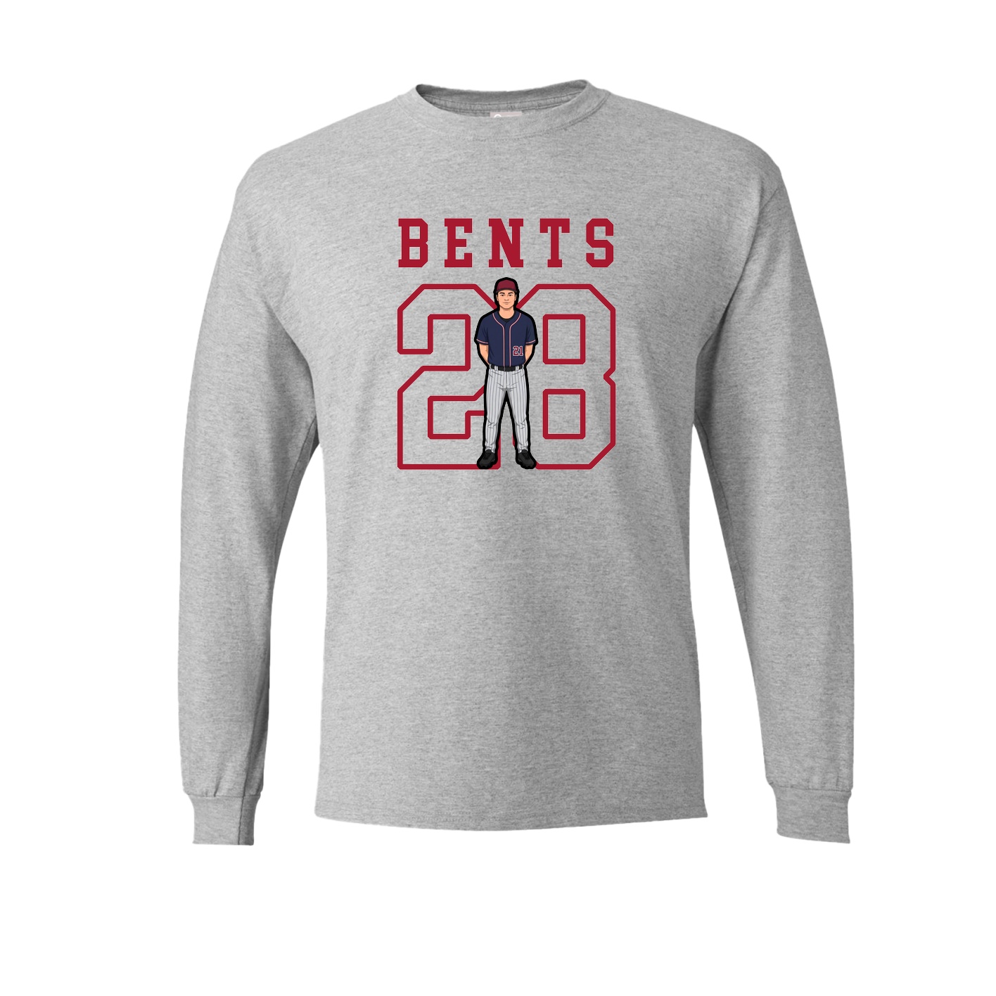 Long Sleeve Tee — Shirsey in Grey