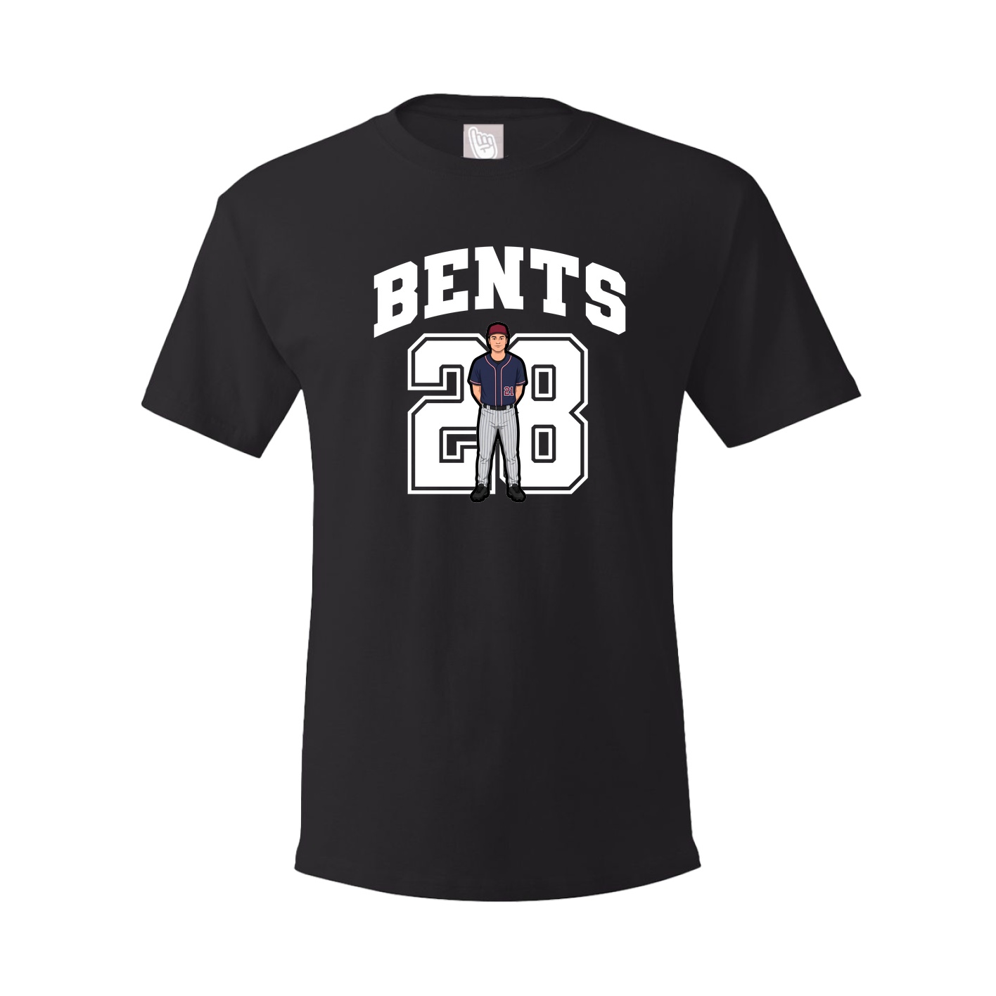 Tee — Number in Black
