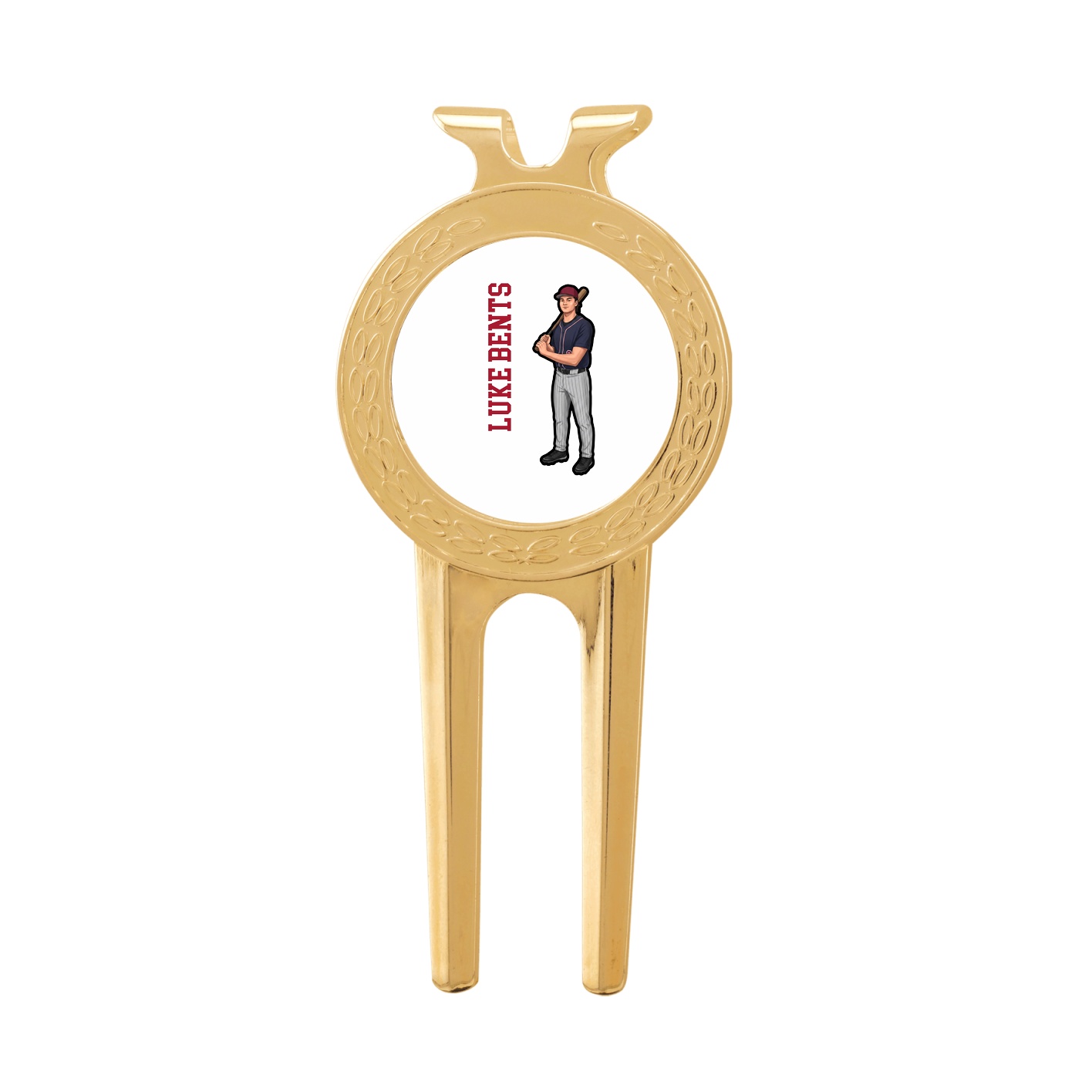 Divot Tool with Ball Marker — Name Vertical in Classic