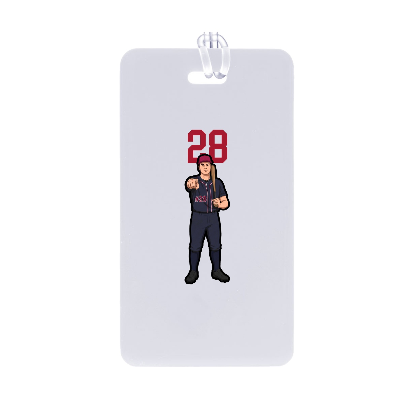 Bag Tag — Number Top in Classic