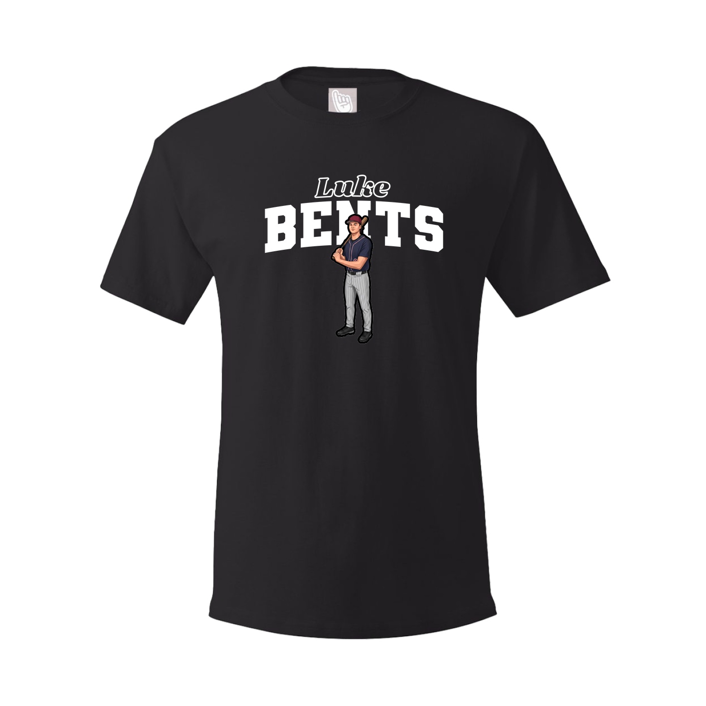 Youth Tee — Name Arch in Black