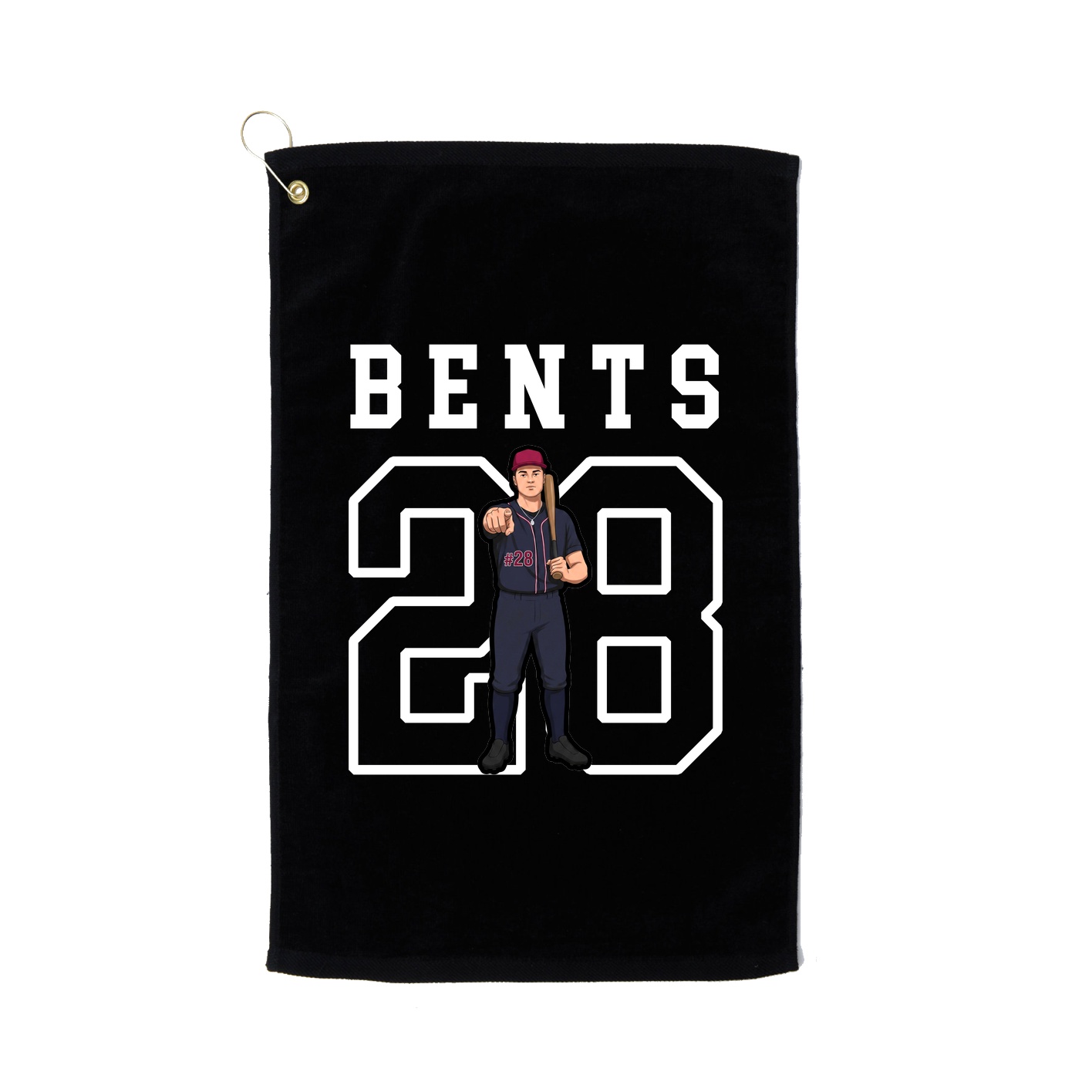 Golf Towel — Shirsey in Black