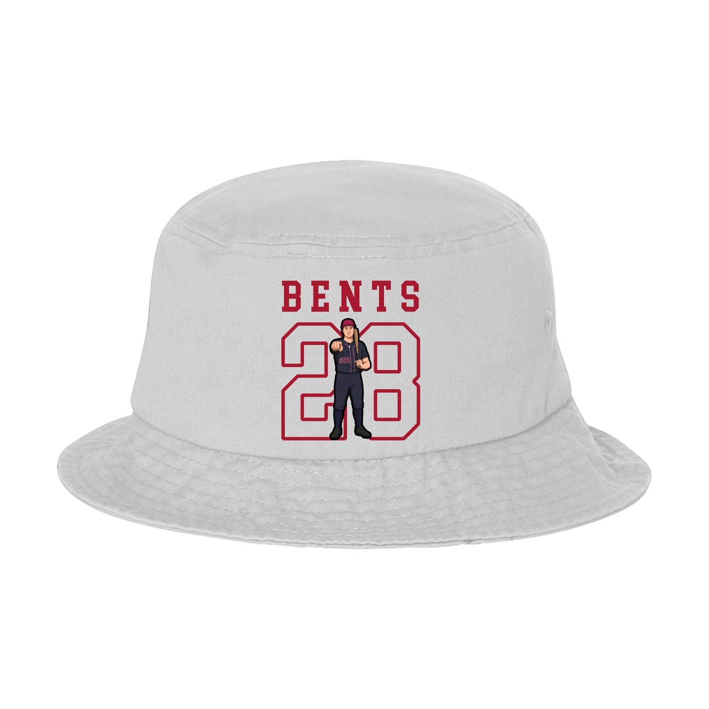 Bucket Cap — Shirsey in White