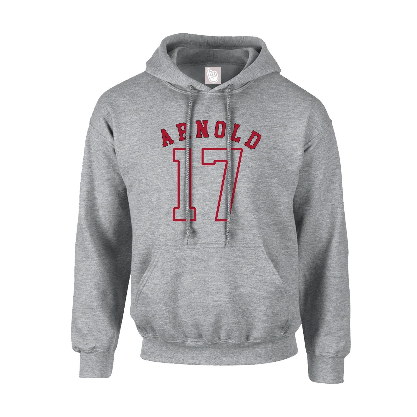 Hoodie — Shirsey Arch in Grey