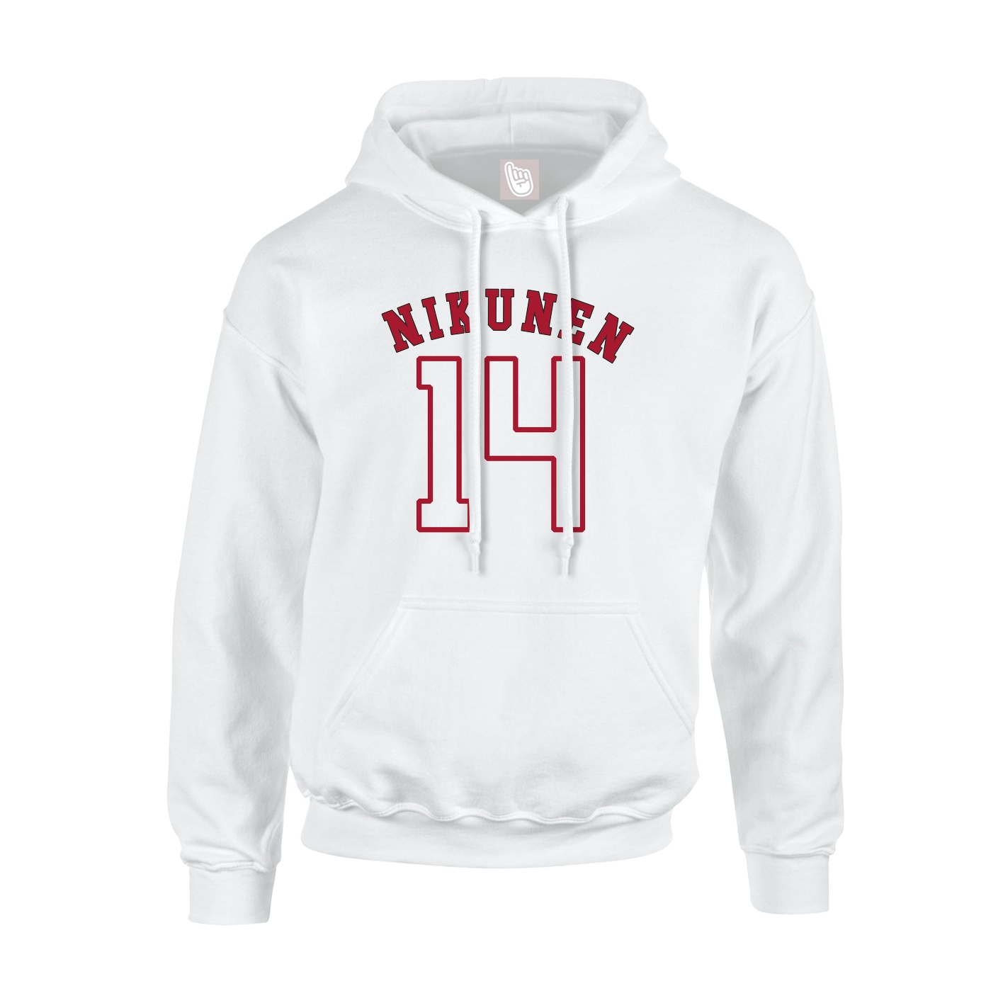 Hoodie — Shirsey Arch in White