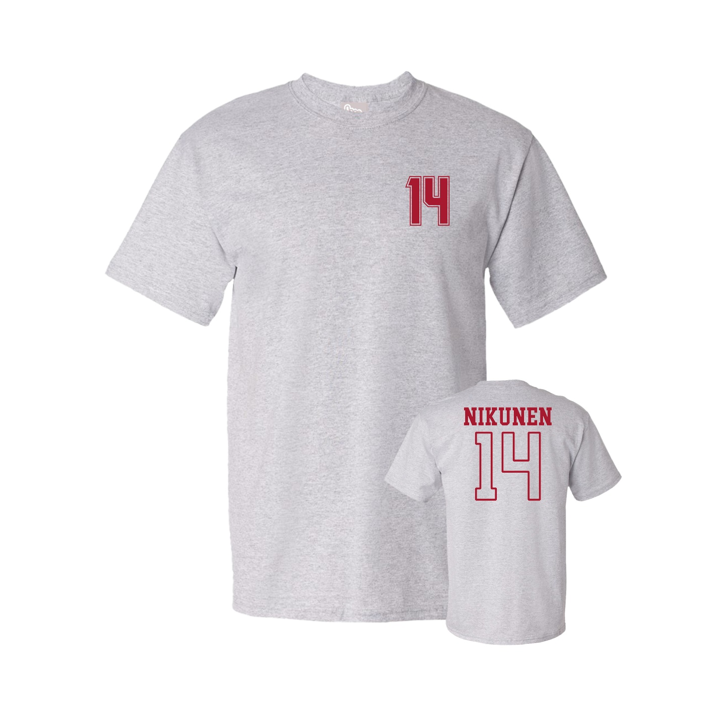 Tee — Chest Back in Grey