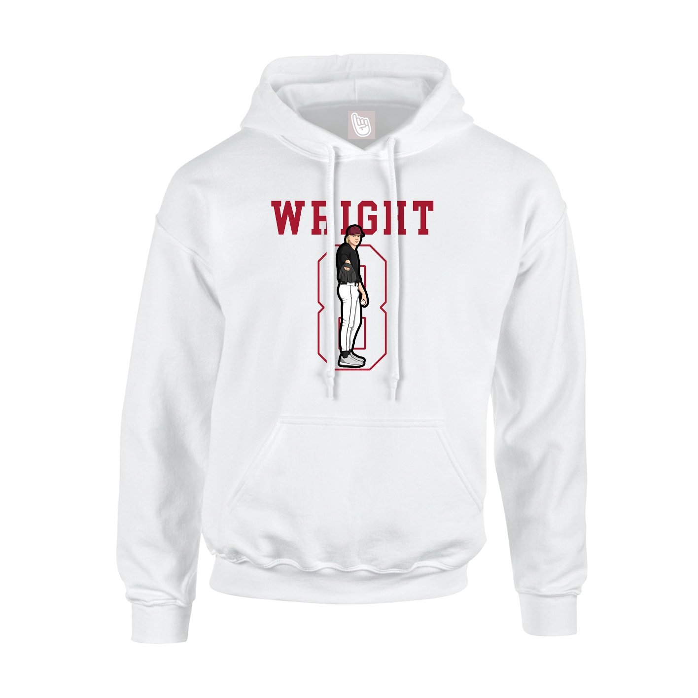Youth Hoodie — Shirsey in White
