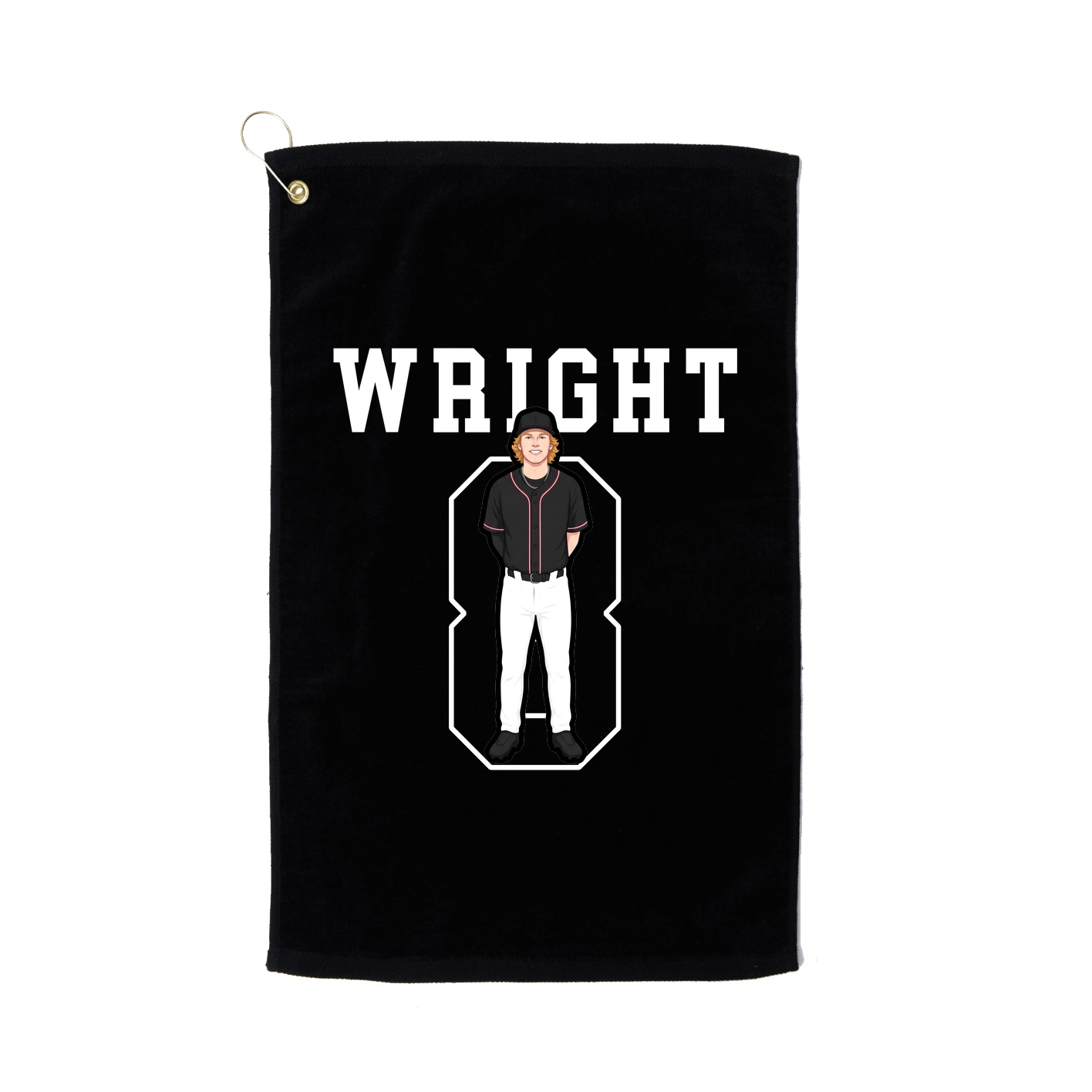 Golf Towel — Shirsey in Black