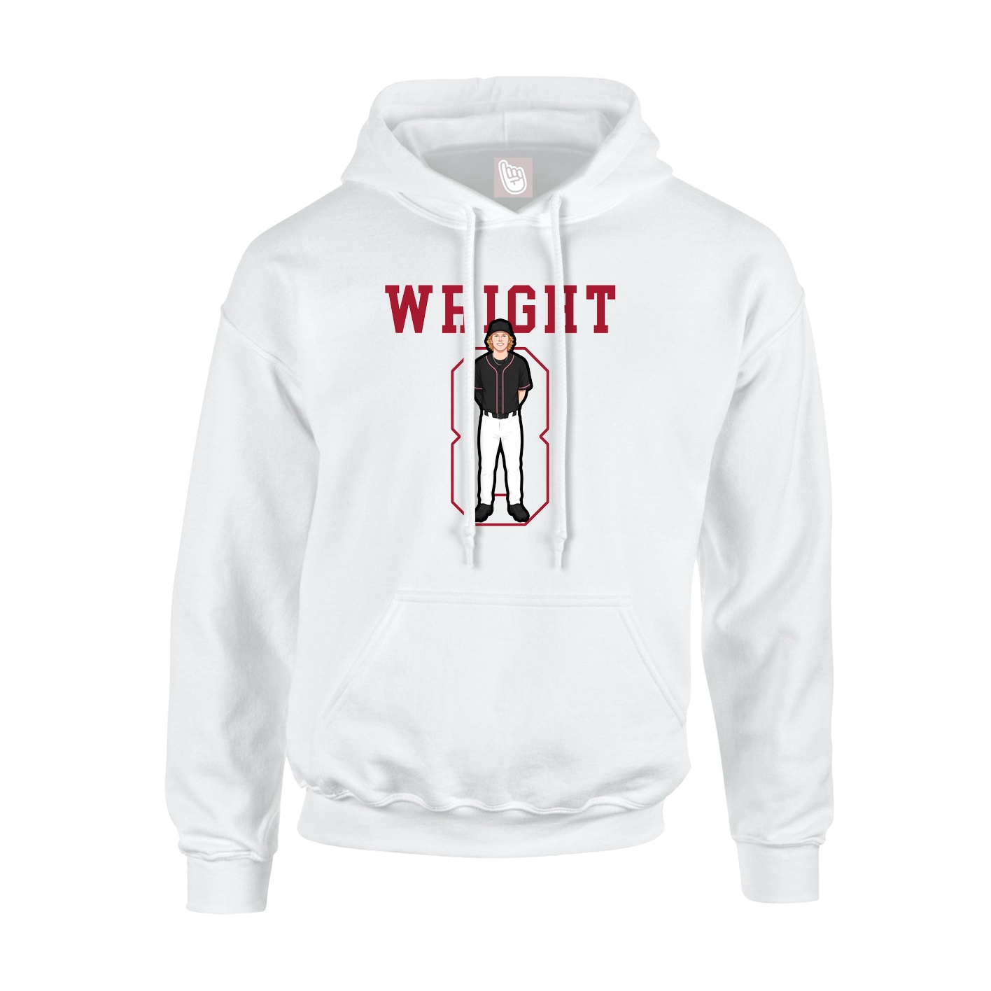 Youth Hoodie — Shirsey in White