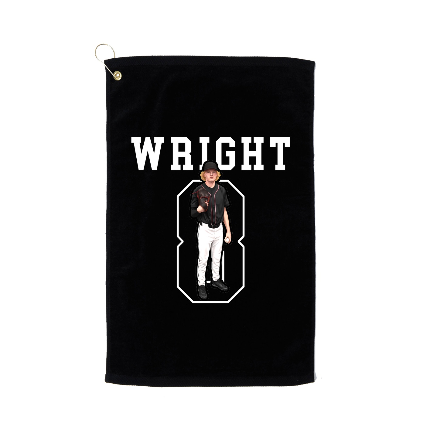 Golf Towel — Shirsey in Black