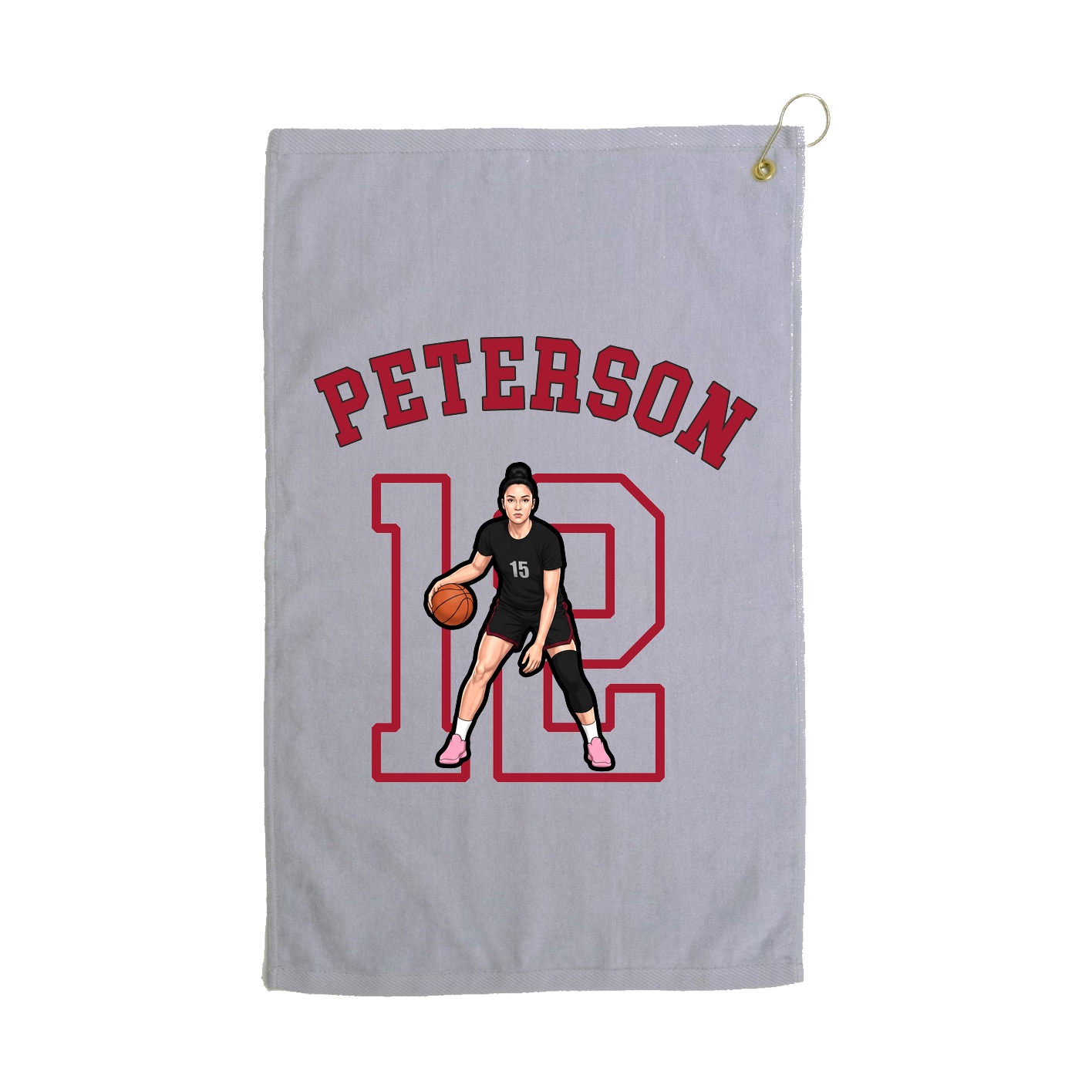 Golf Towel — Shirsey Arch in Grey