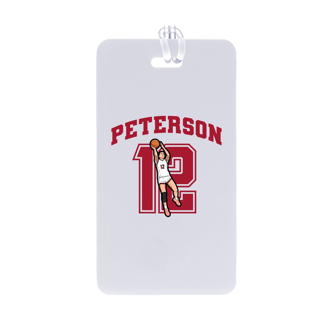 Bag Tag — Number in Classic