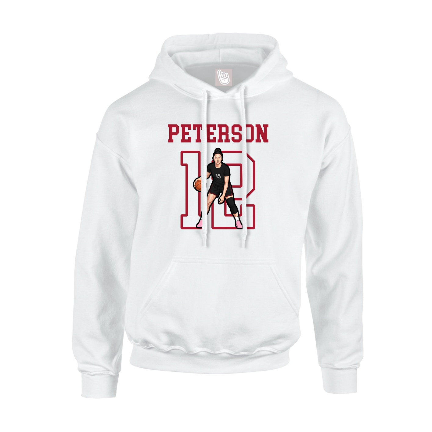 Youth Hoodie — Shirsey in White