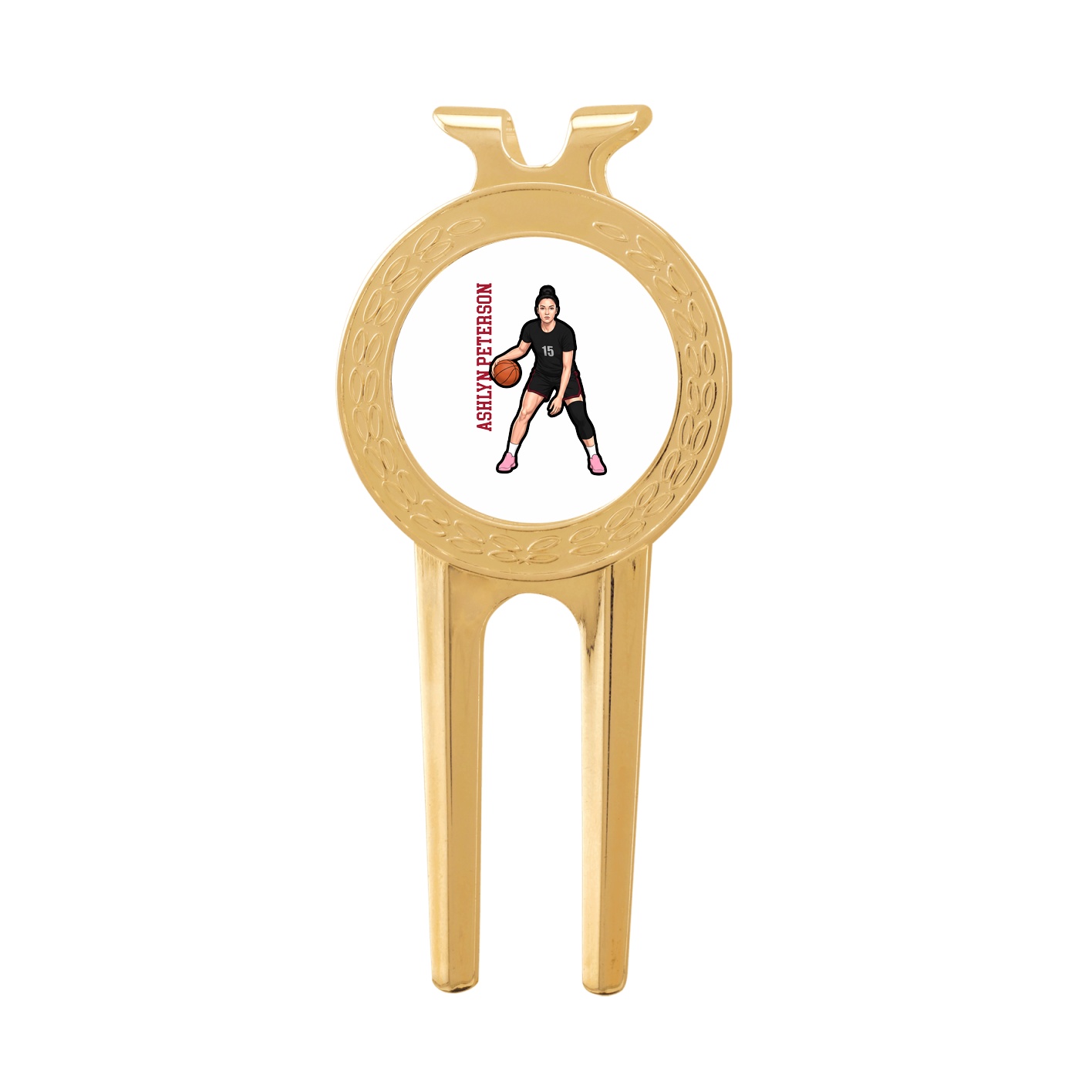 Divot Tool with Ball Marker — Name Vertical in Classic