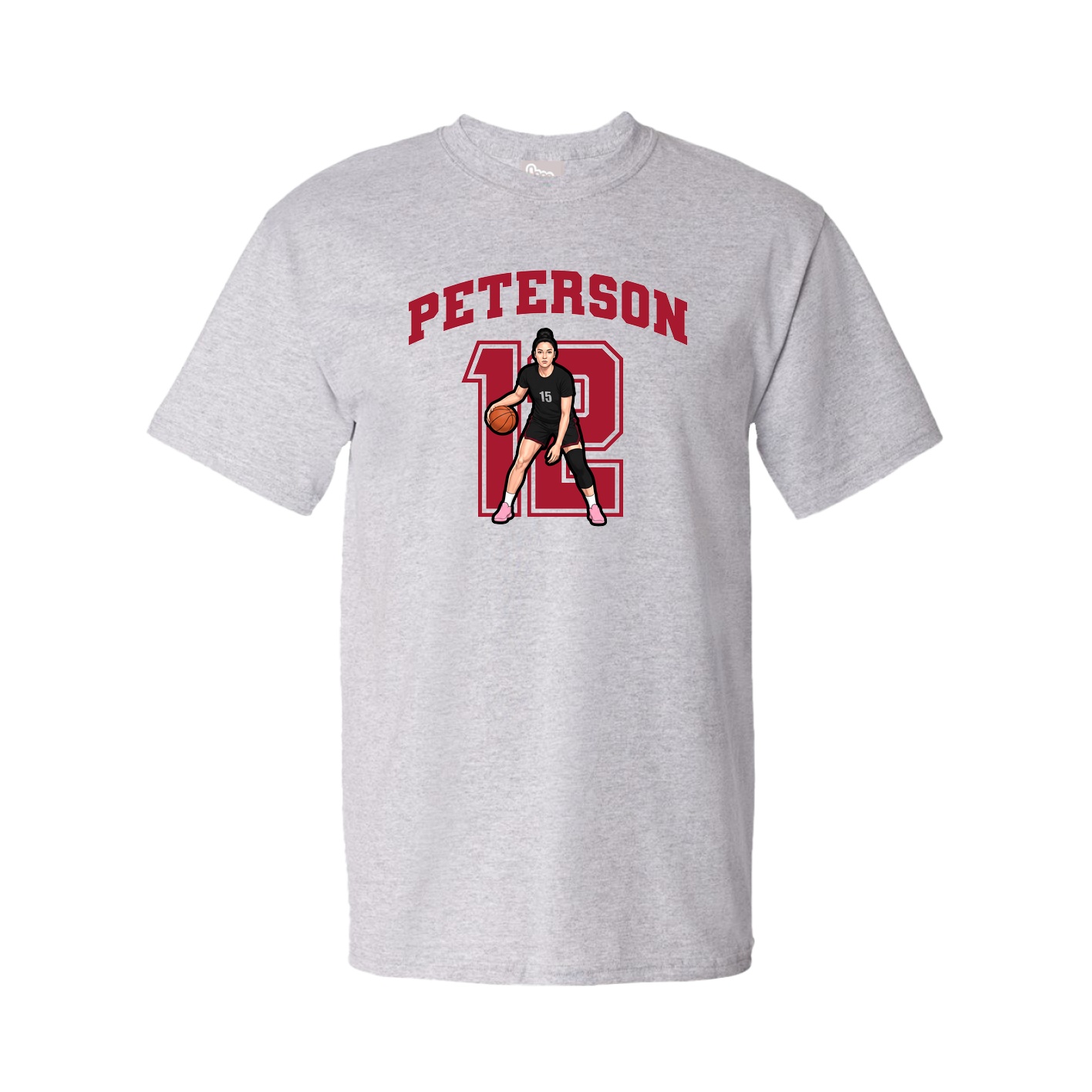 Tee — Number in Grey