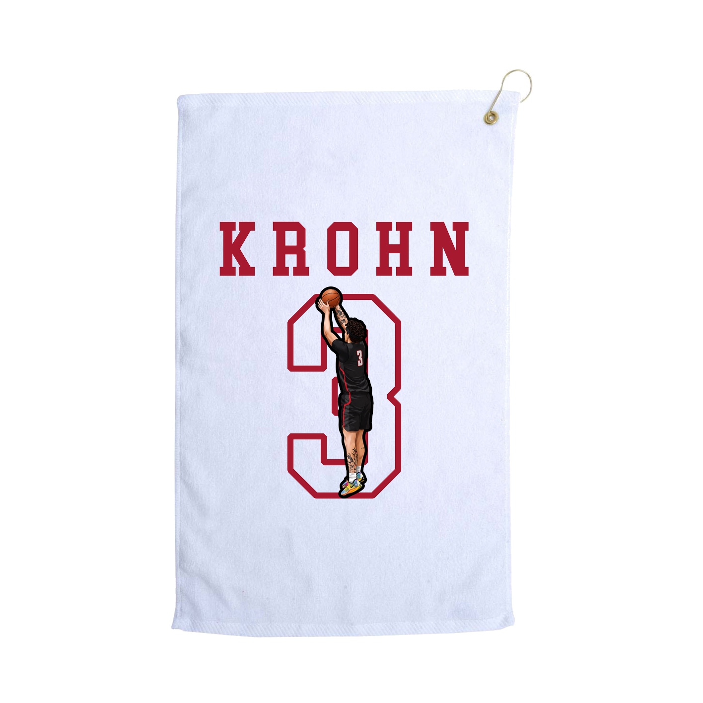 Golf Towel — Shirsey in White
