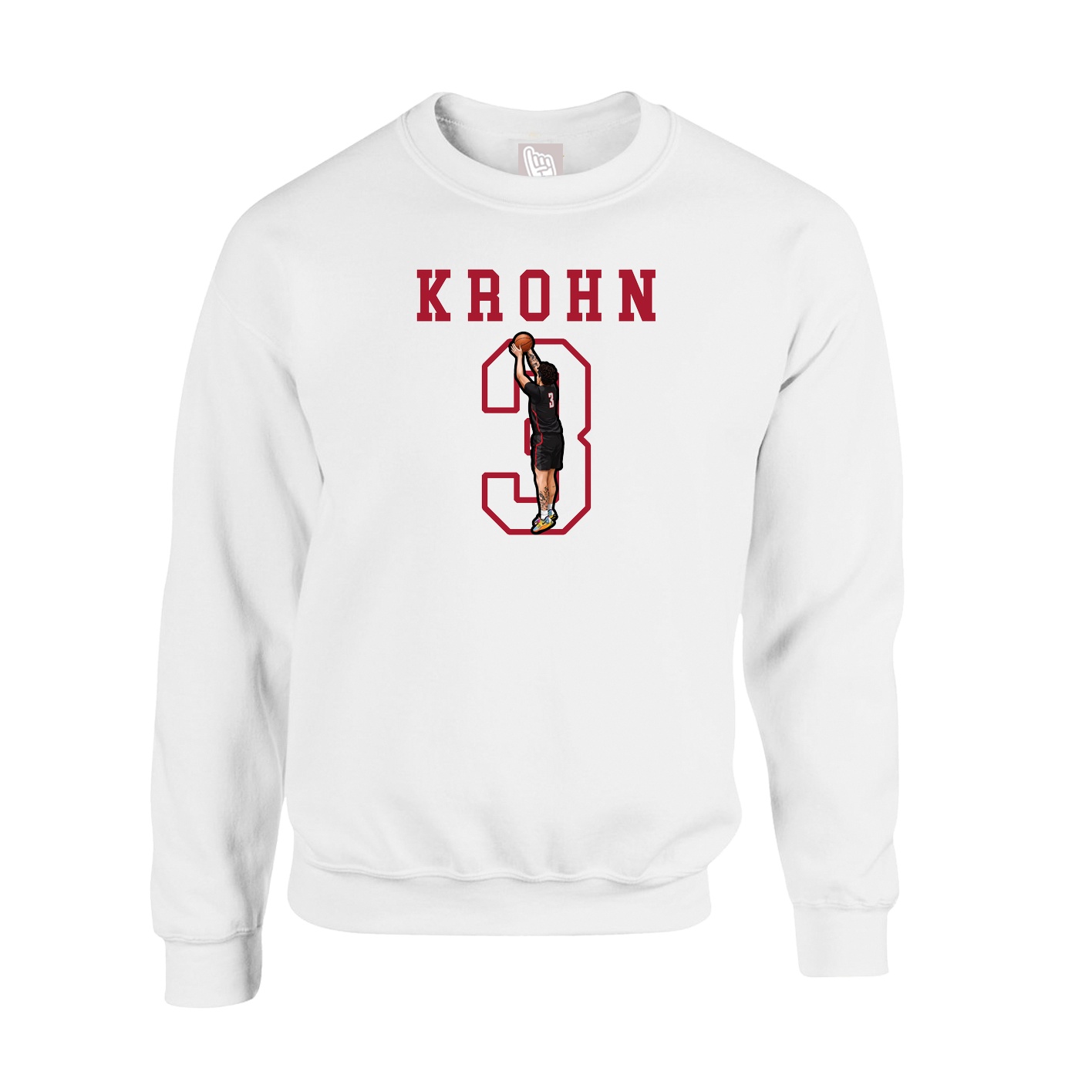 Fleece Crew — Shirsey in White