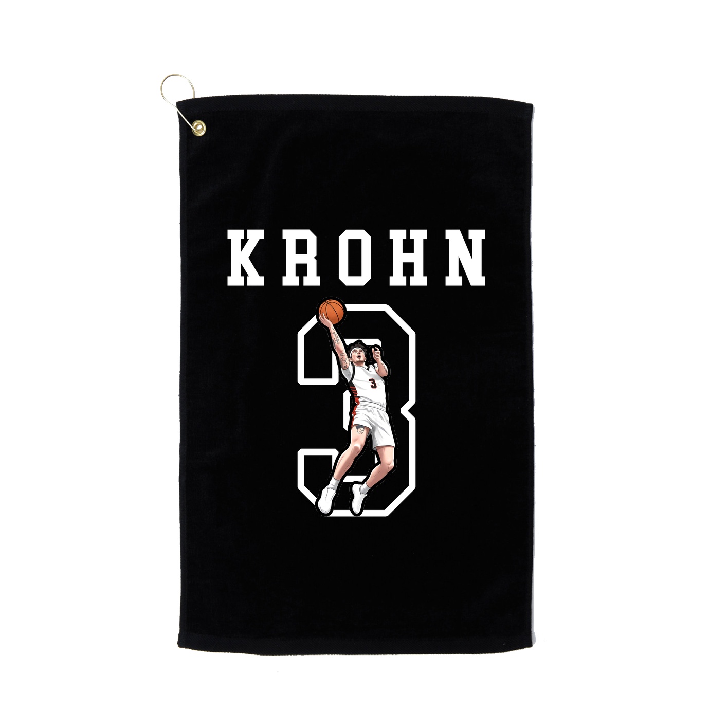 Golf Towel — Shirsey in Black