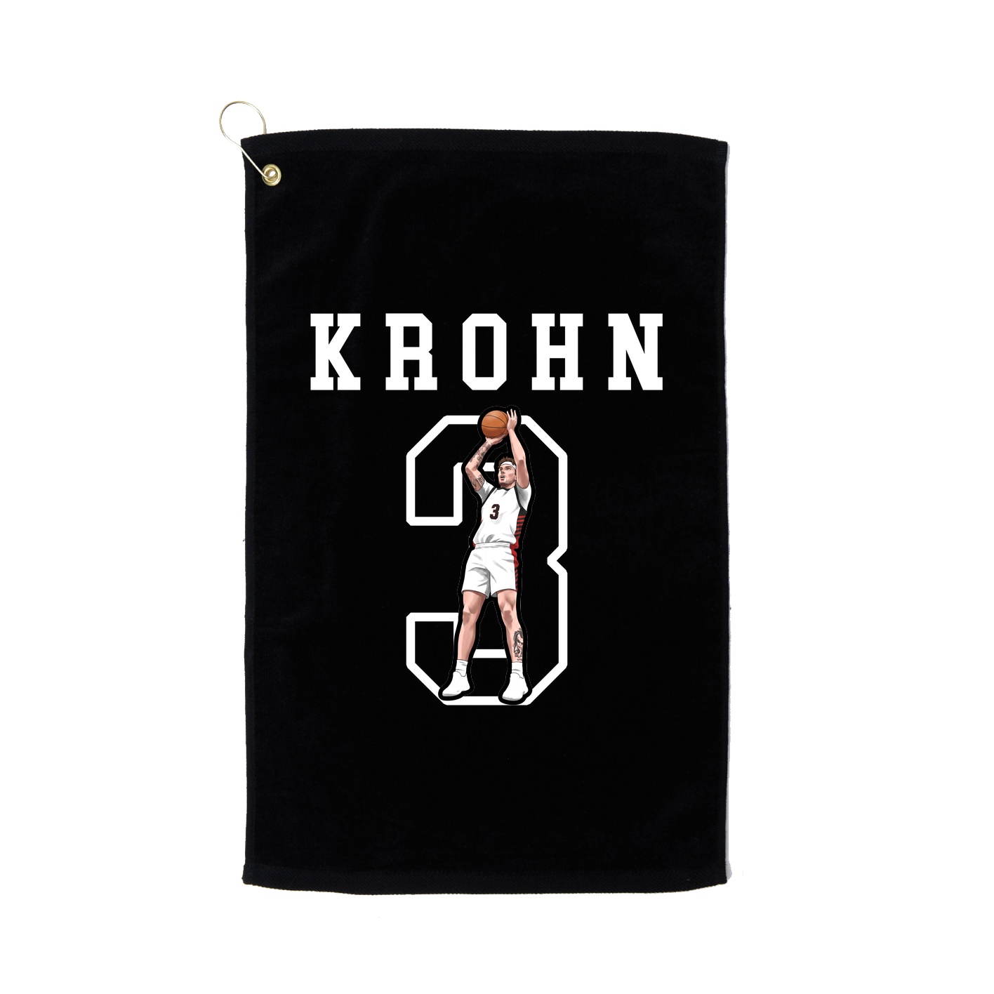 Golf Towel — Shirsey in Black