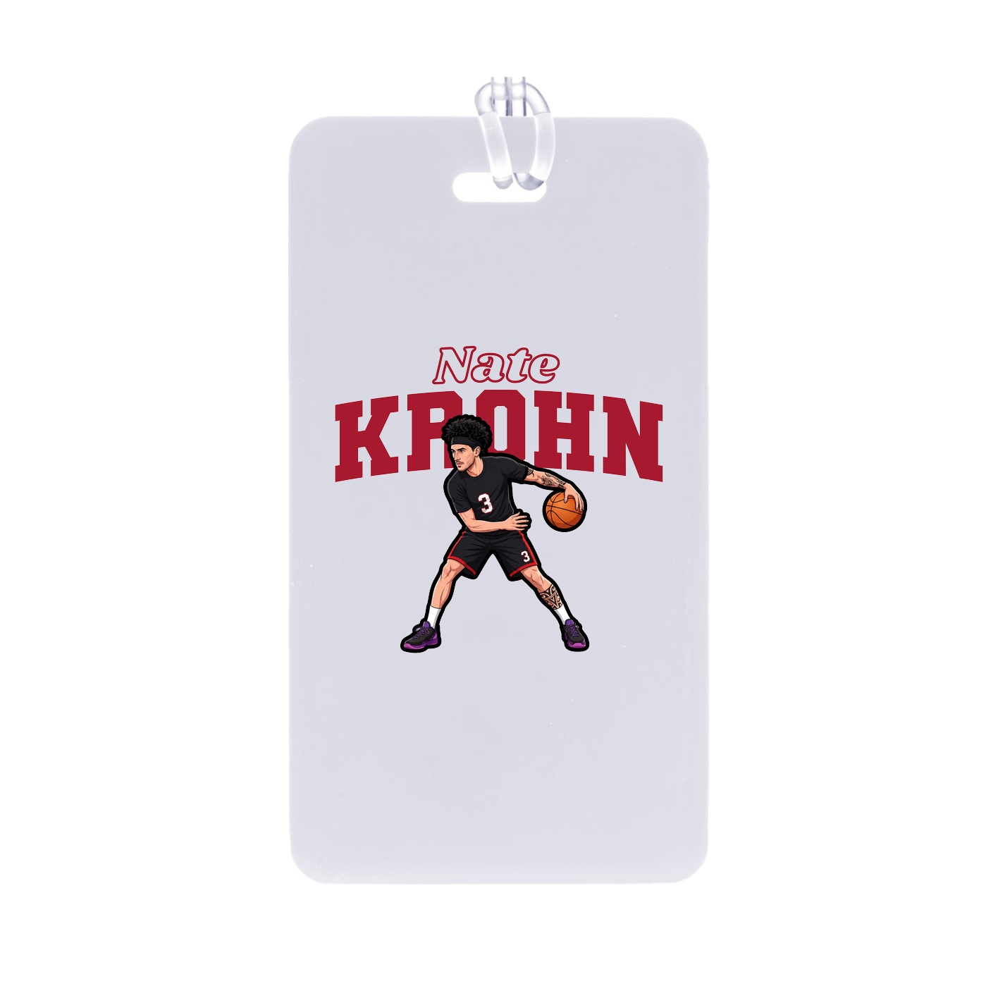 Bag Tag — Name Arch in Classic