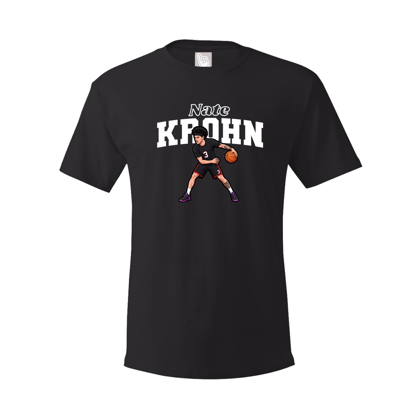 Tee — Name Arch in Black