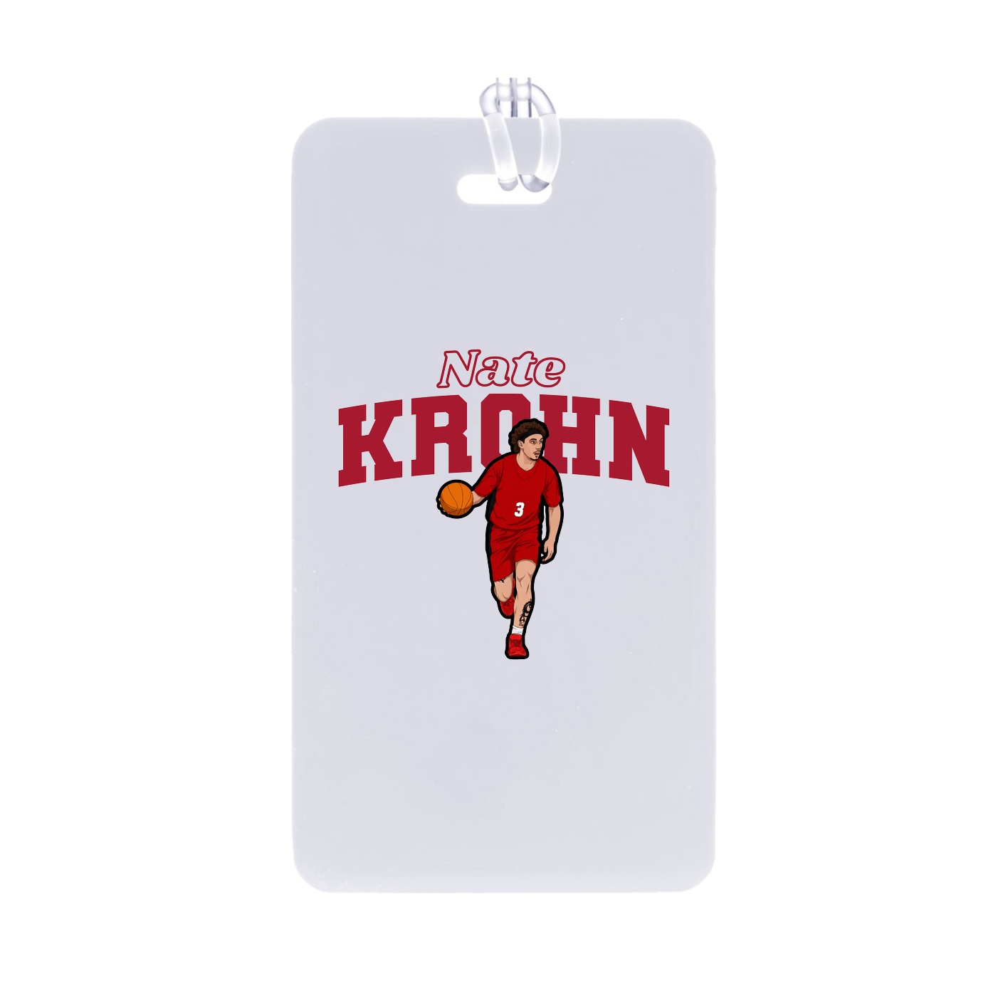 Bag Tag — Name Arch in Classic