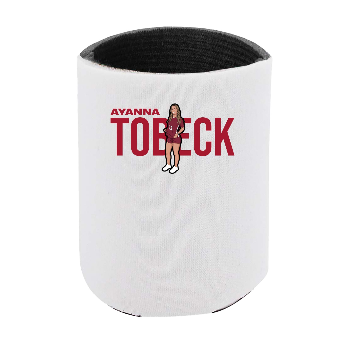 Can Holder — Player Name in White