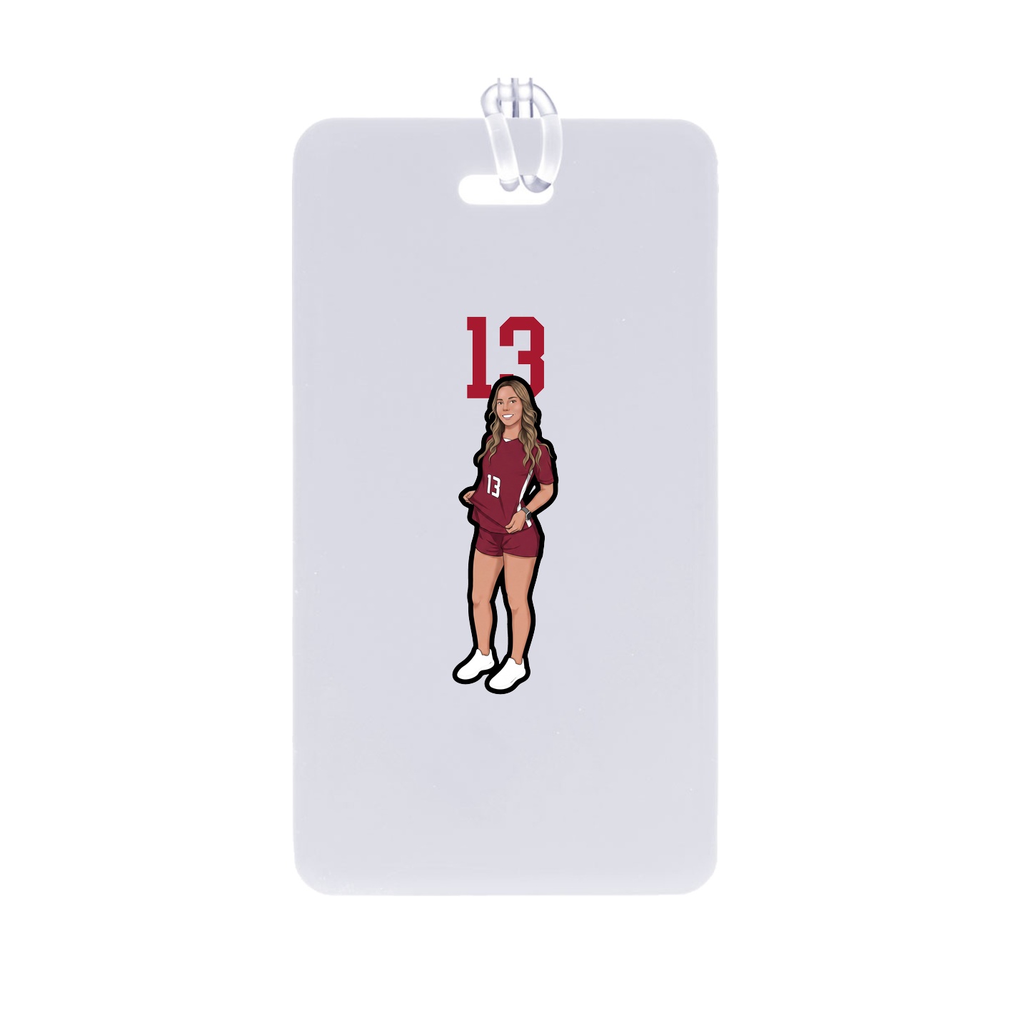 Bag Tag — Number Top in Classic