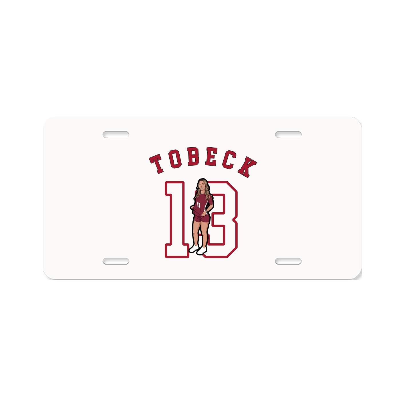License Plate — Shirsey Arch in Classic