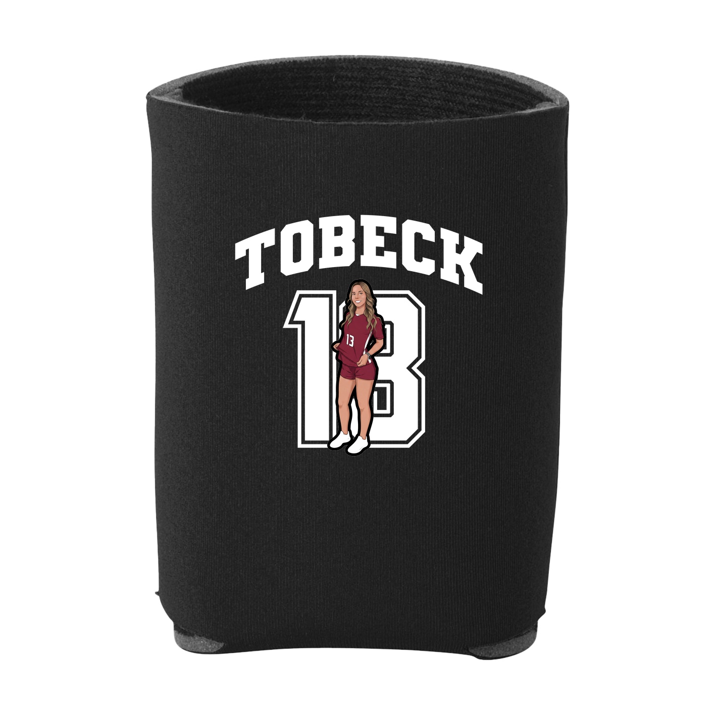 Can Holder — Number in Black