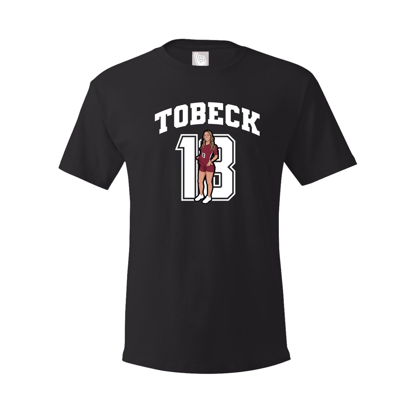 Tee — Number in Black