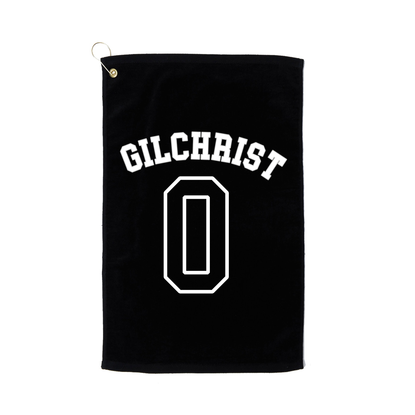 Golf Towel — Shirsey Arch in Black
