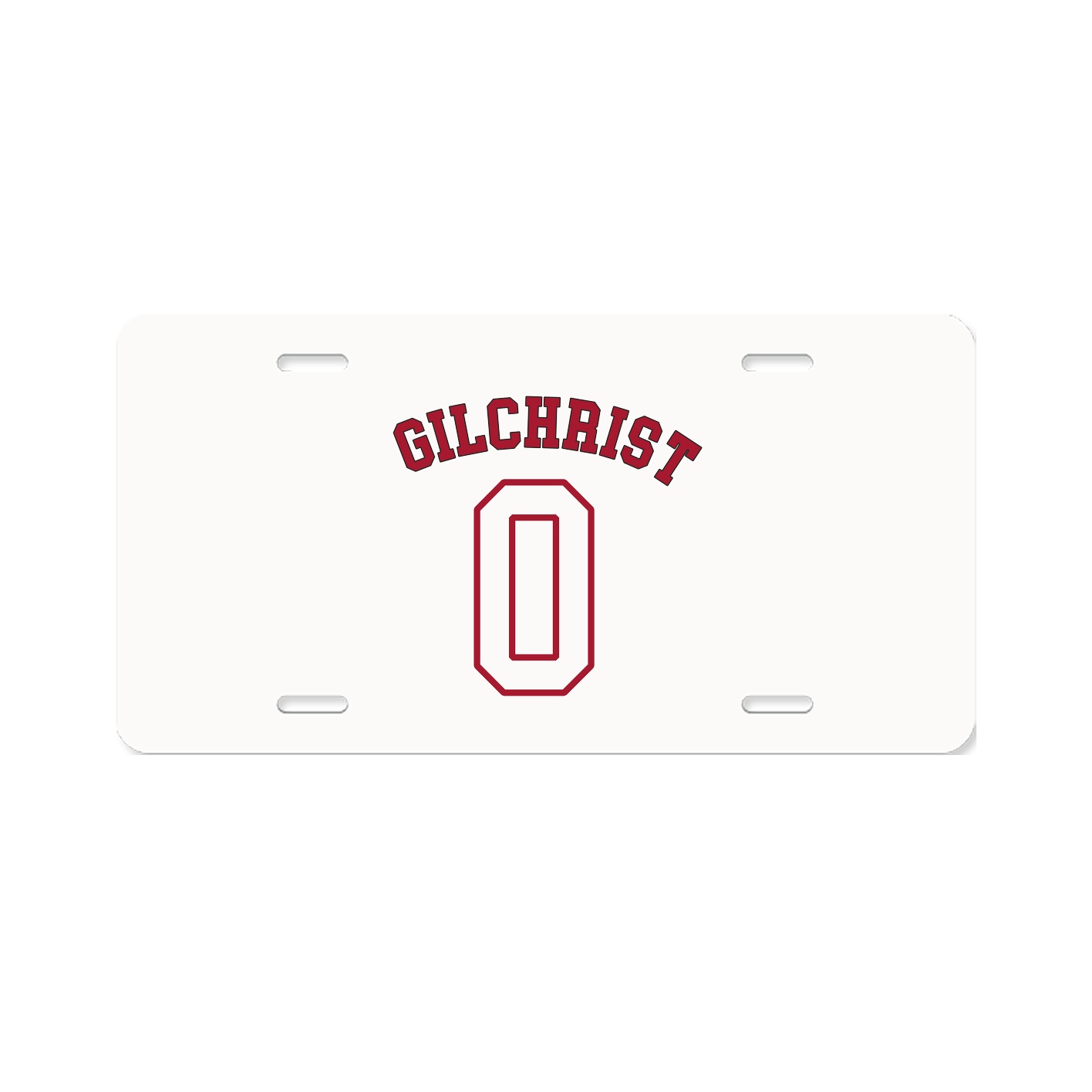 License Plate — Shirsey Arch in Classic