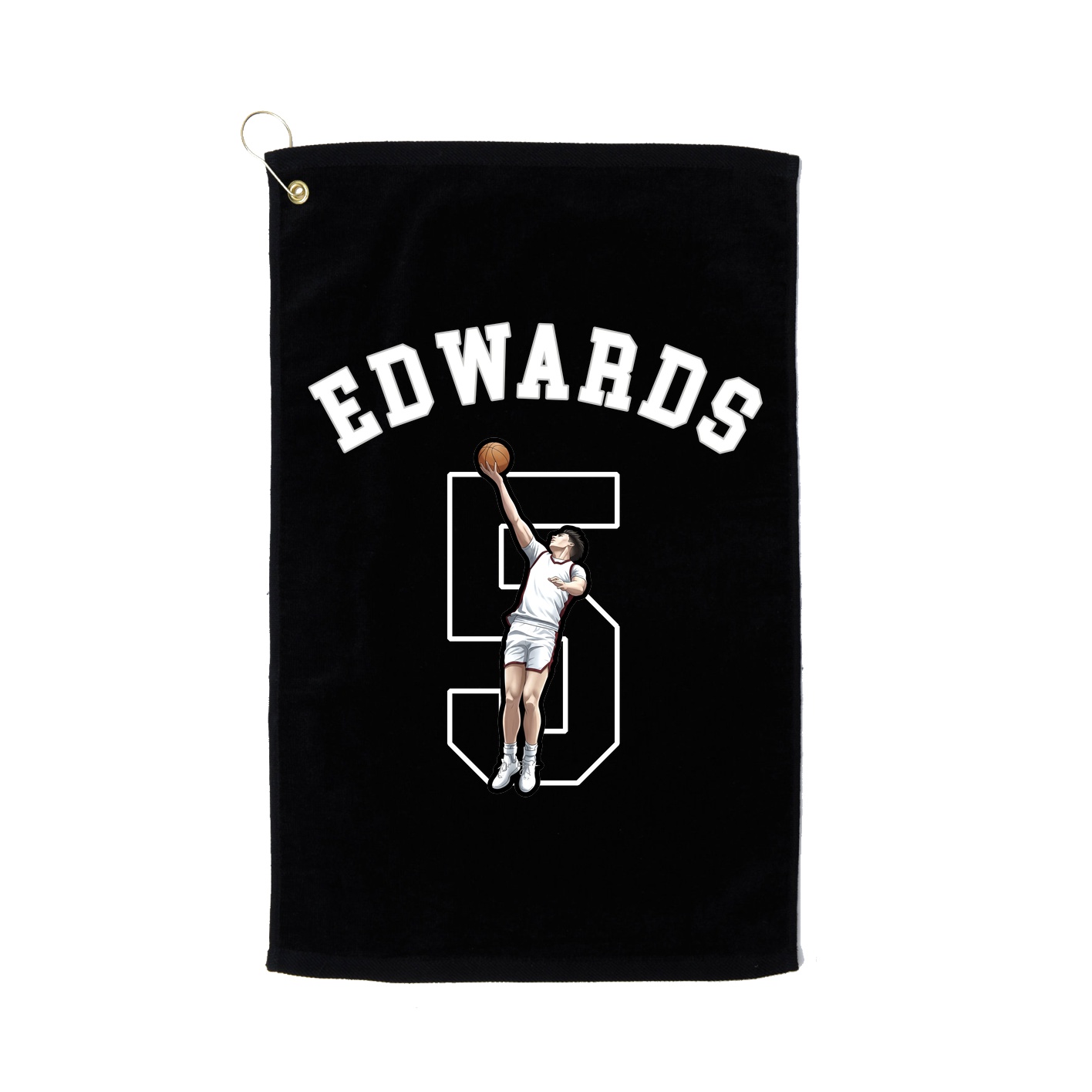 Golf Towel — Shirsey Arch in Black