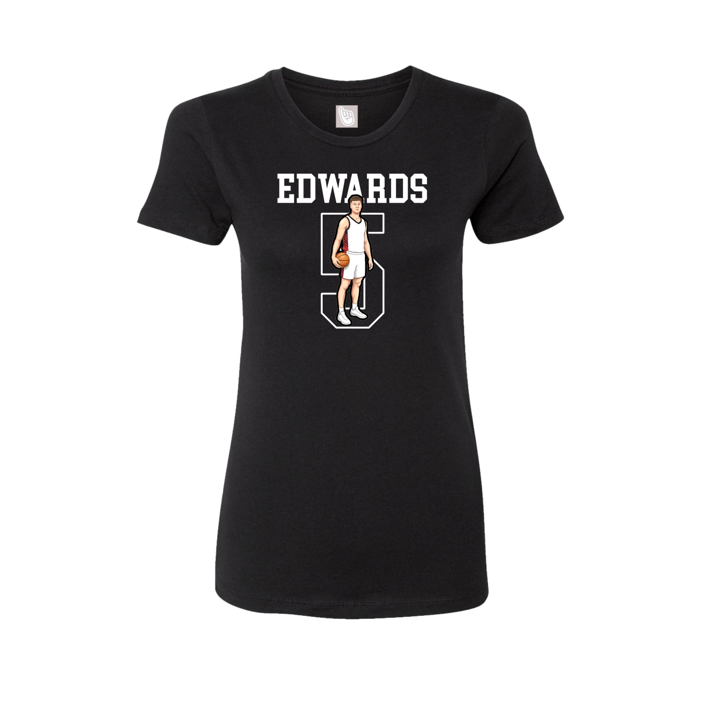 Fitted Women's Tee — Shirsey in Black