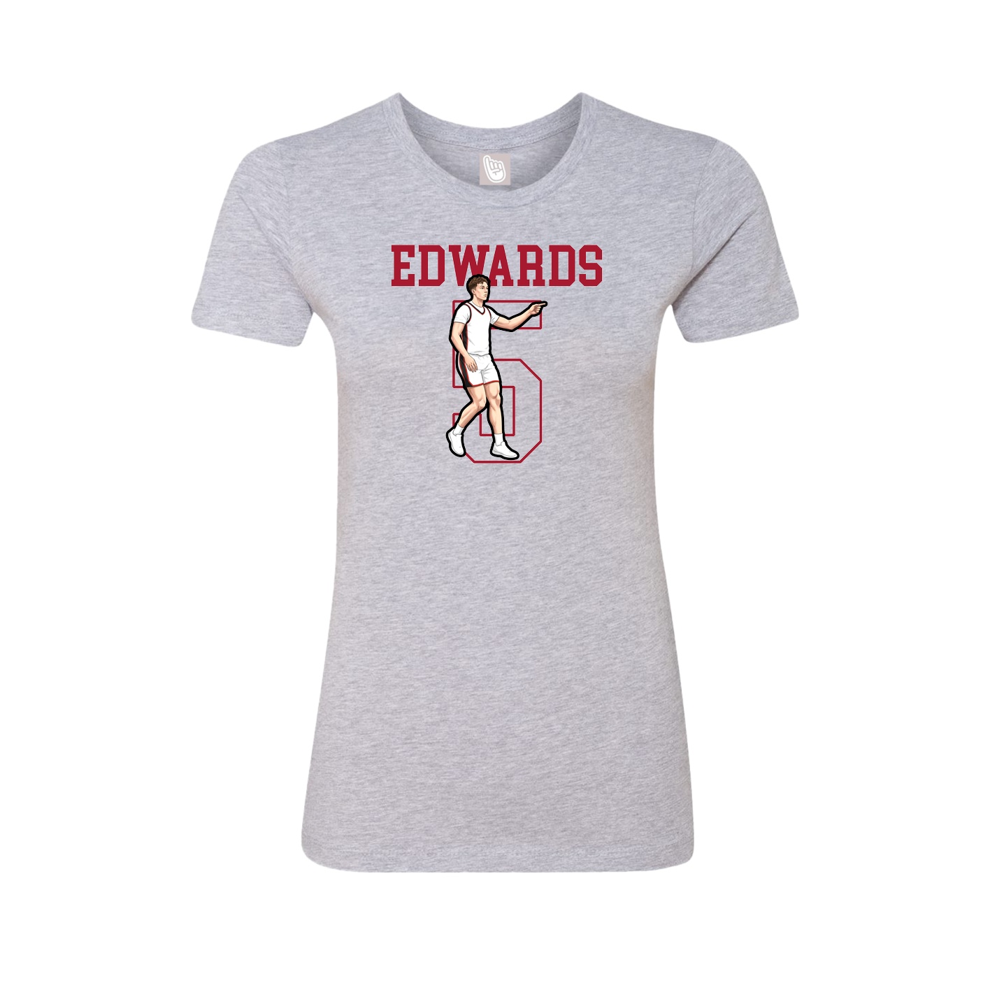 Fitted Women's Tee — Shirsey in Grey
