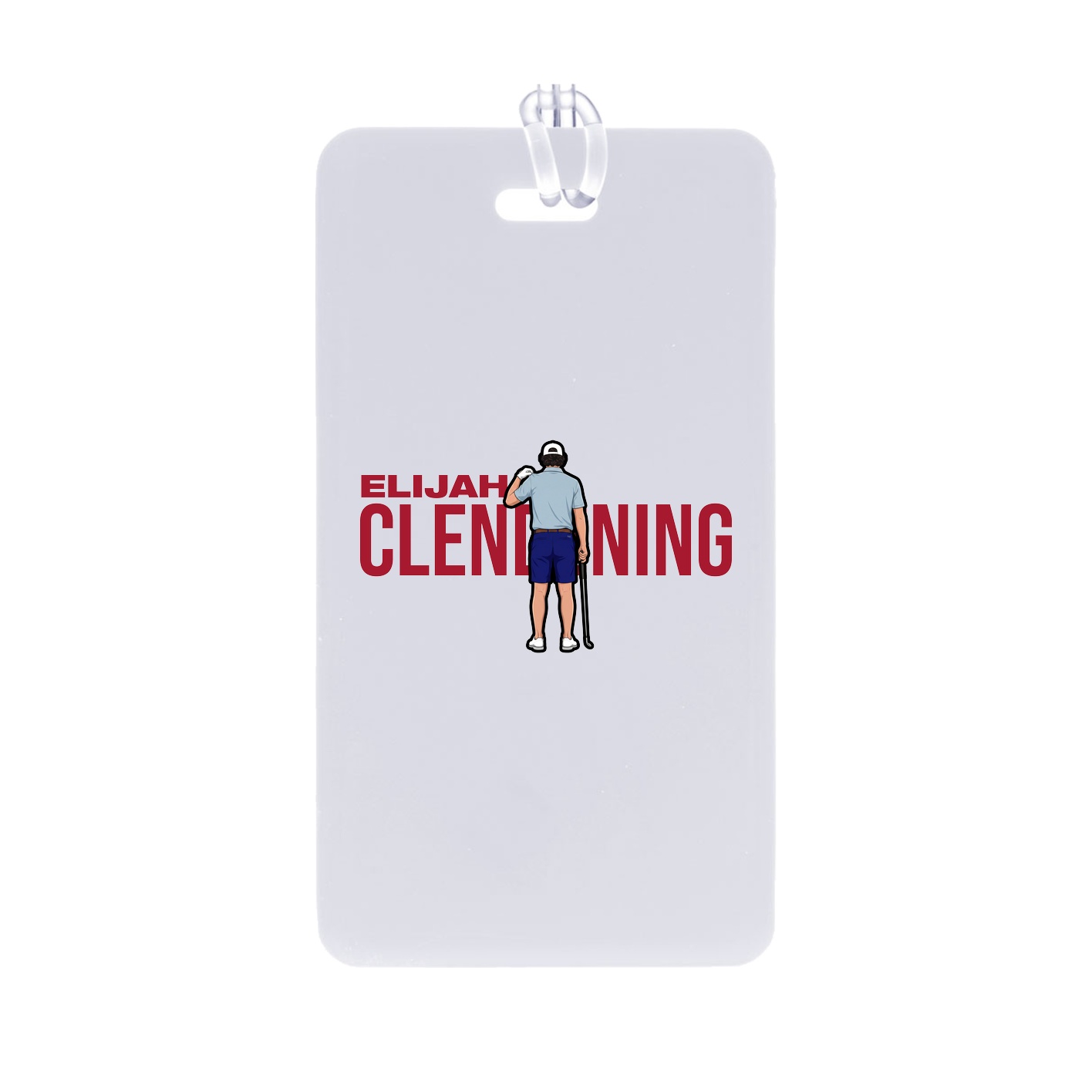 Bag Tag — Player Name in Classic